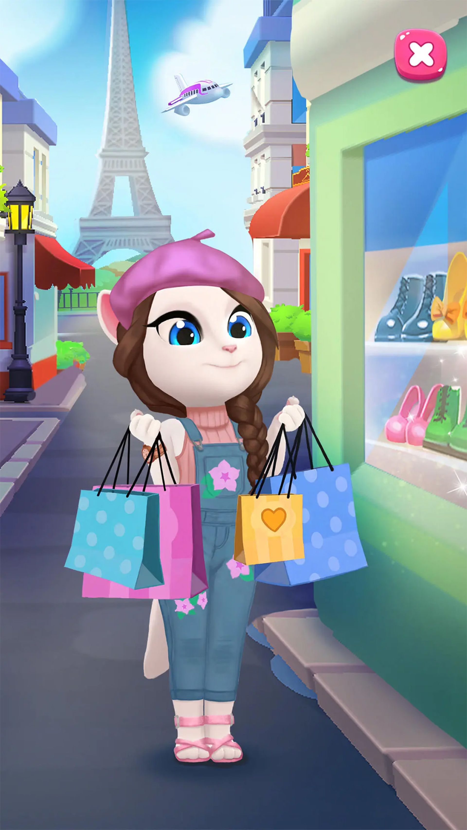 بازی موبایل My Talking Angela 2