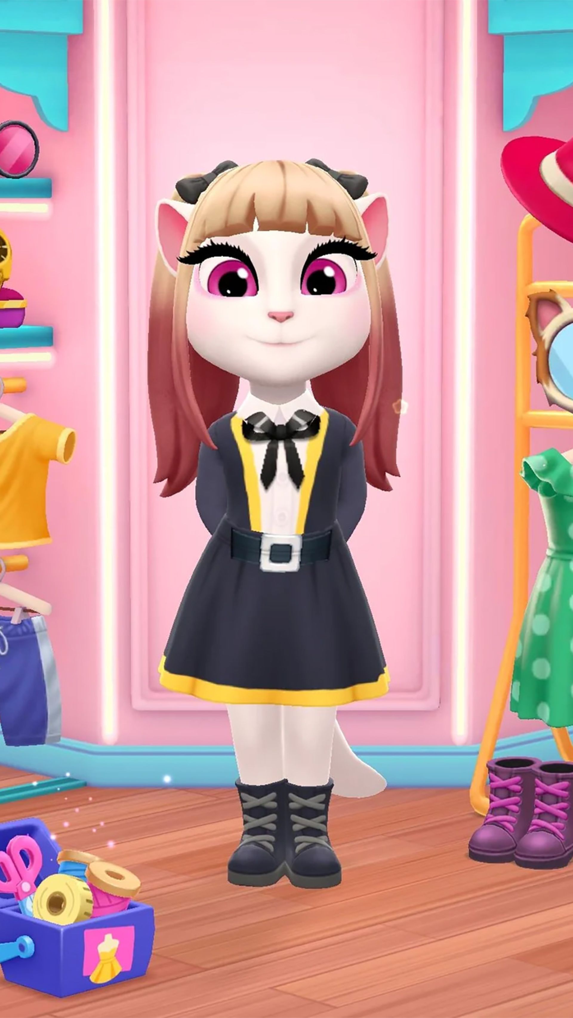 بازی موبایل My Talking Angela 2