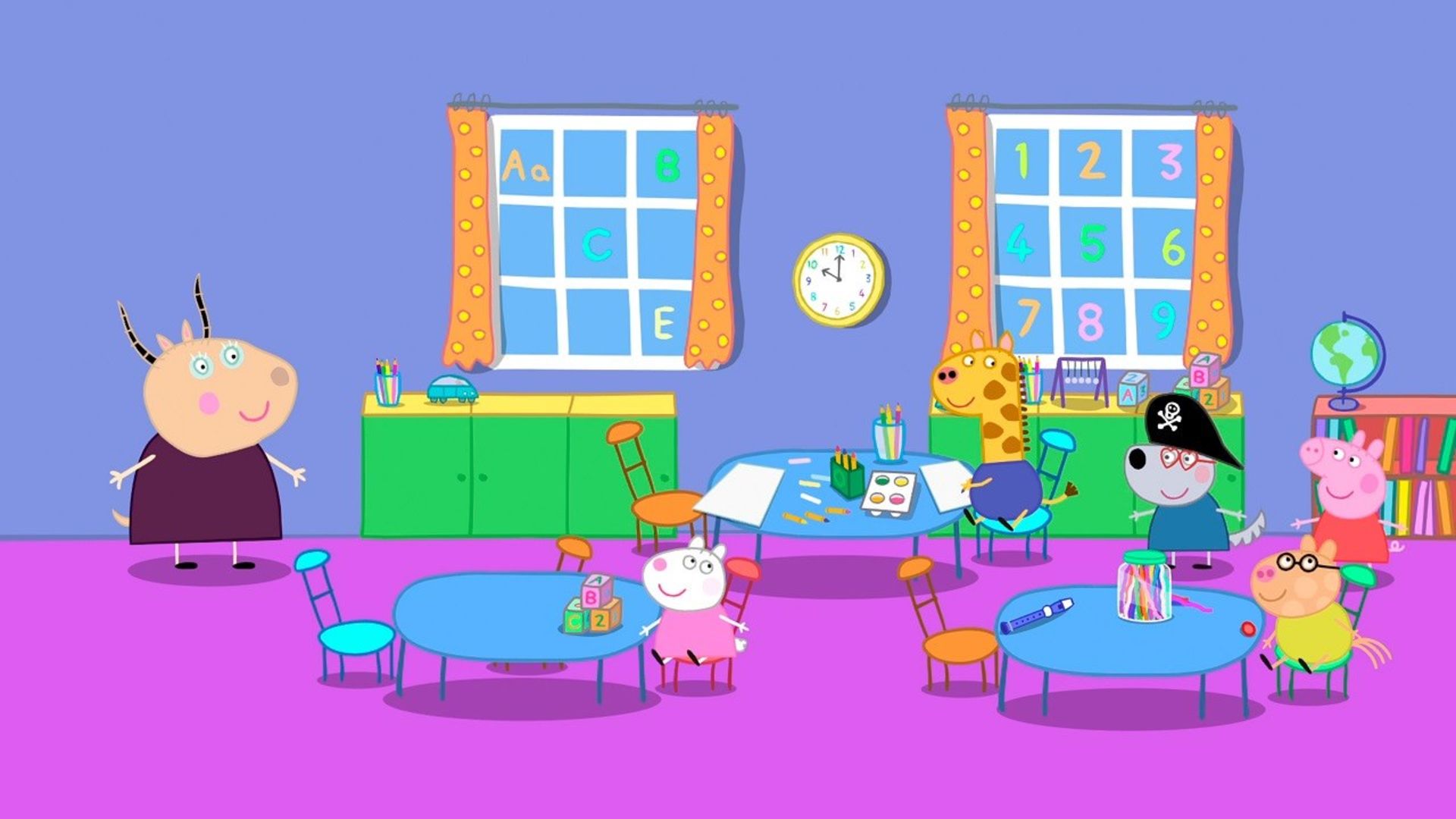 شخصیت های بازی My Friend Peppa Pig