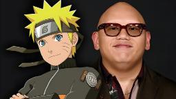 شخصیت انیمه ناروتو (Naruto) در کنار بازیگر