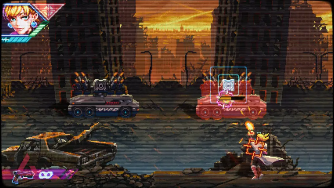 نبرد در پرسپکتیو بازی Neon Inferno