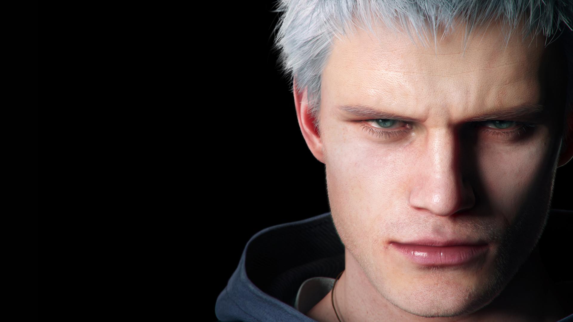 چهره شخصیت نرو (Nero) در بازی Devil May Cry 5