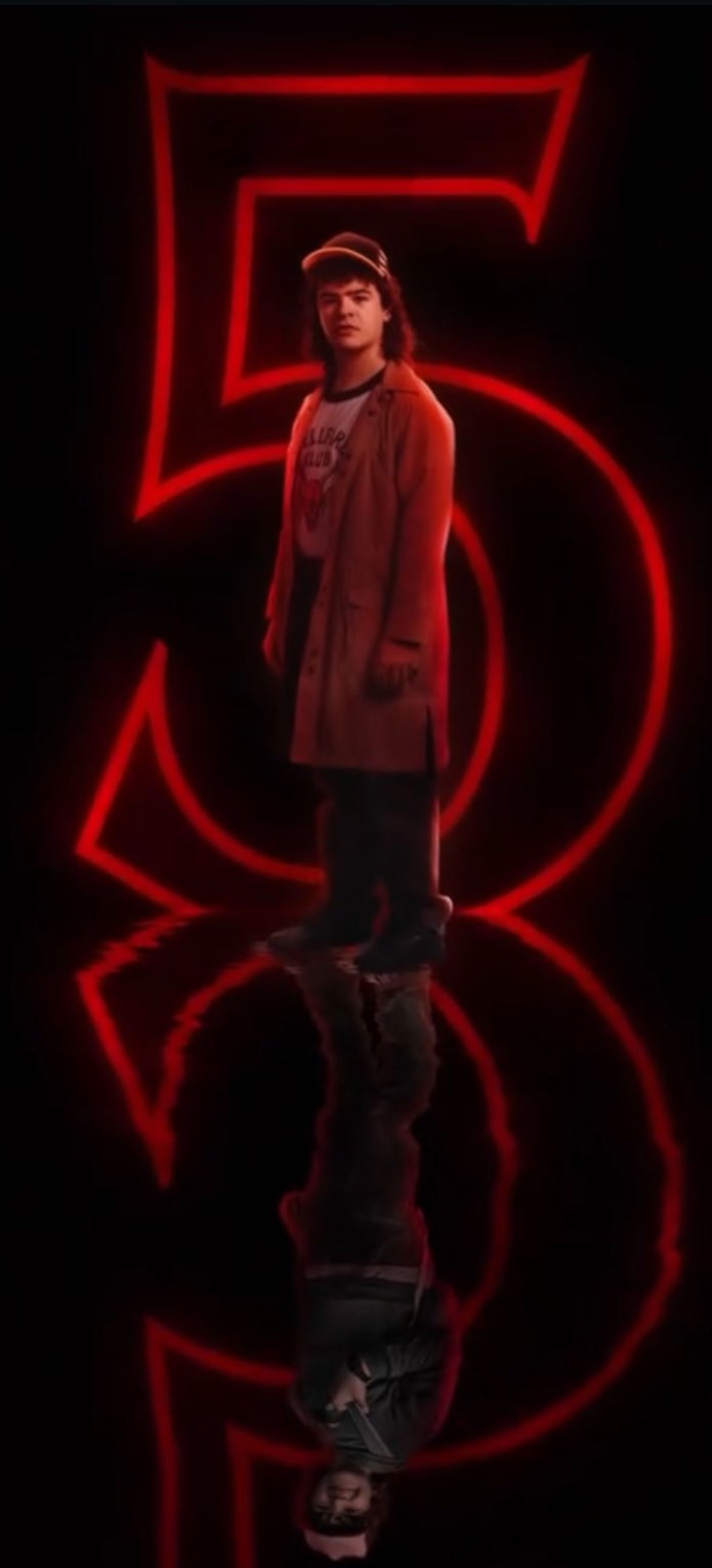 پوستر شخصیت داستین در سریال Stranger Things 5