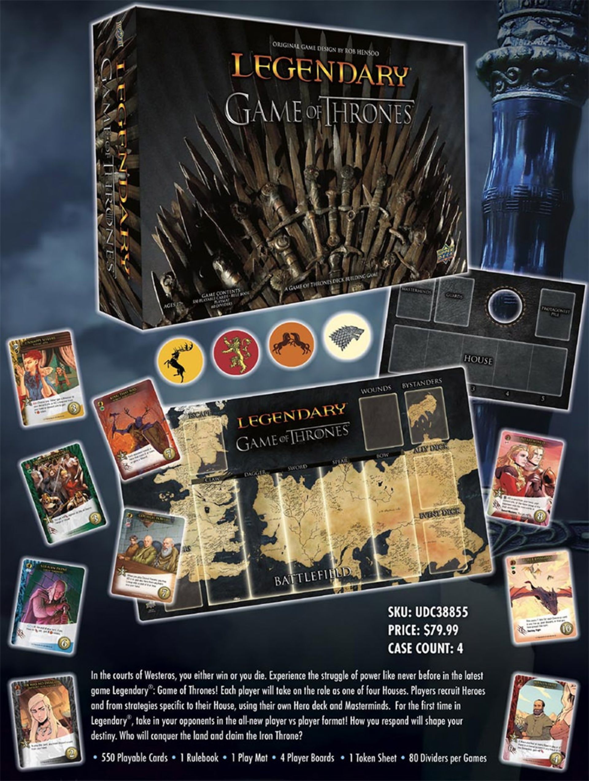 بازی Legendary Game of Thrones