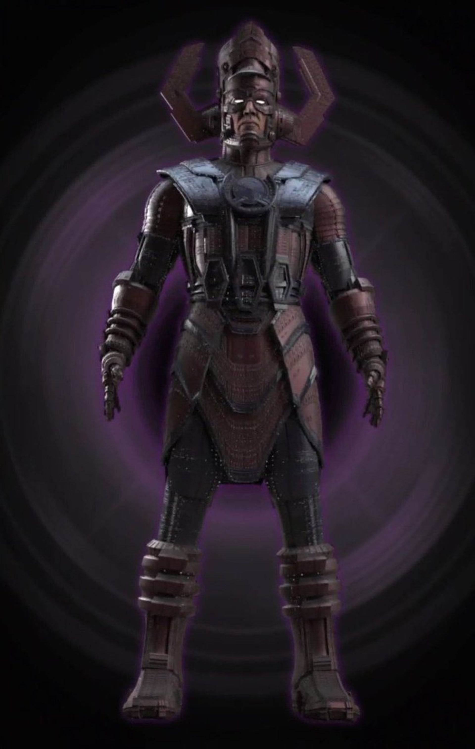 ظاهر کامل و رسمی گالاکتوس در پرومو آرت فیلم The Fantastic Four: First Steps 