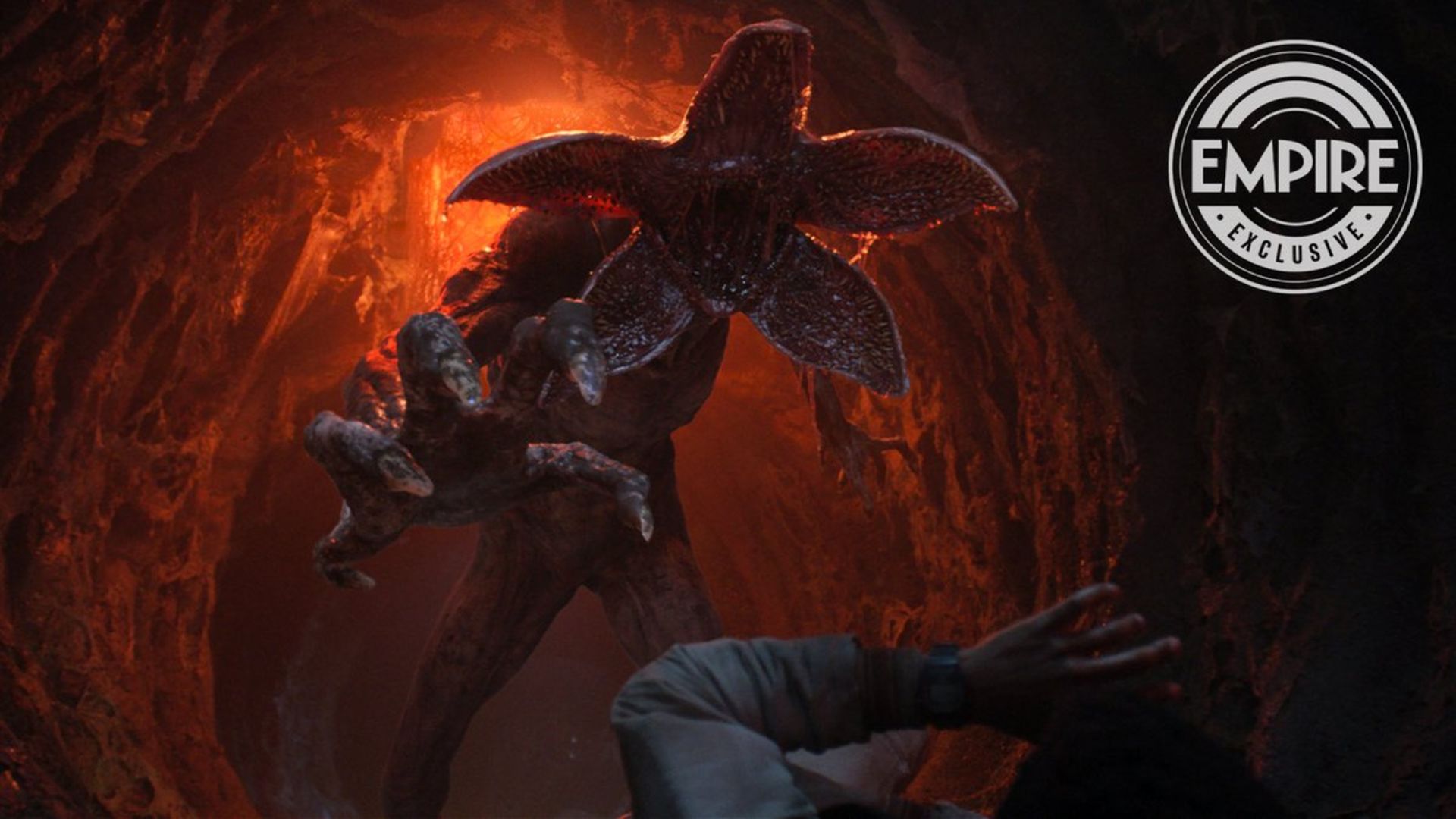 رویارویی دموگورگون با لوکاس در سریال Stranger Things 5