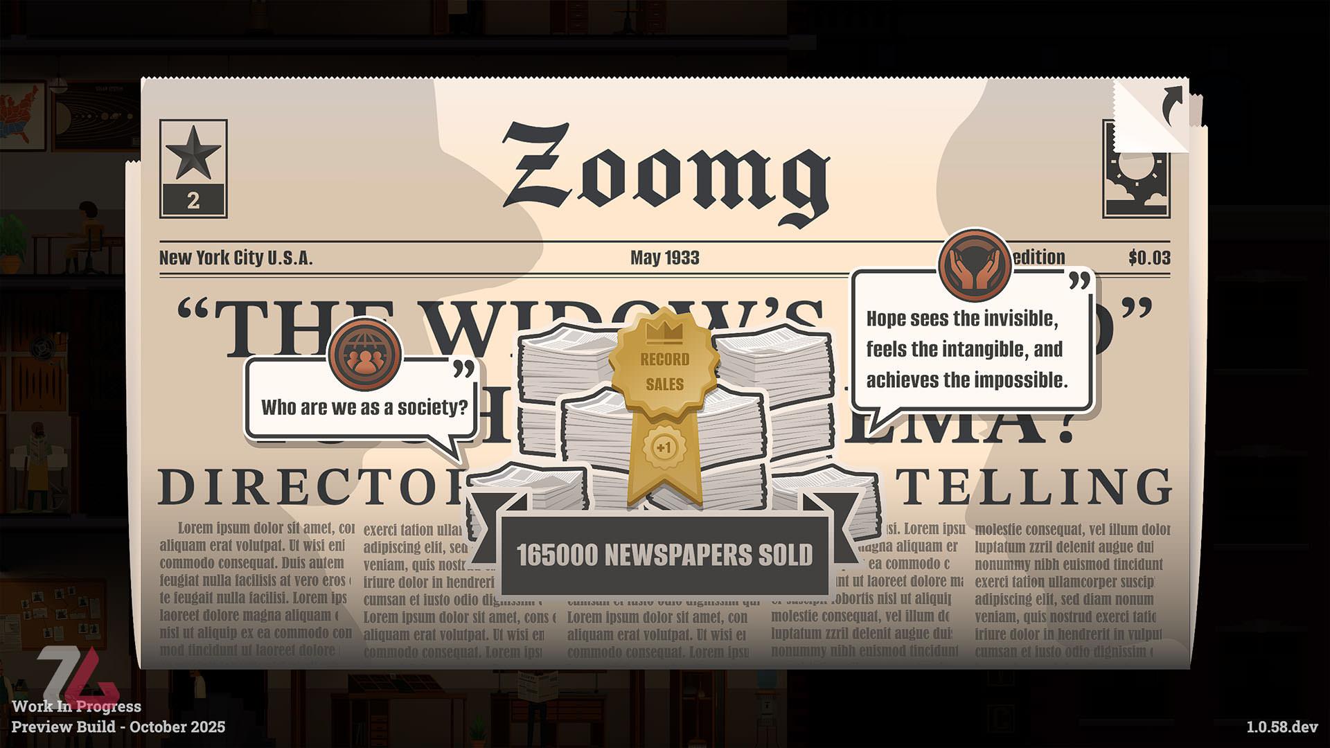 رکورد فروش در بازی news tower