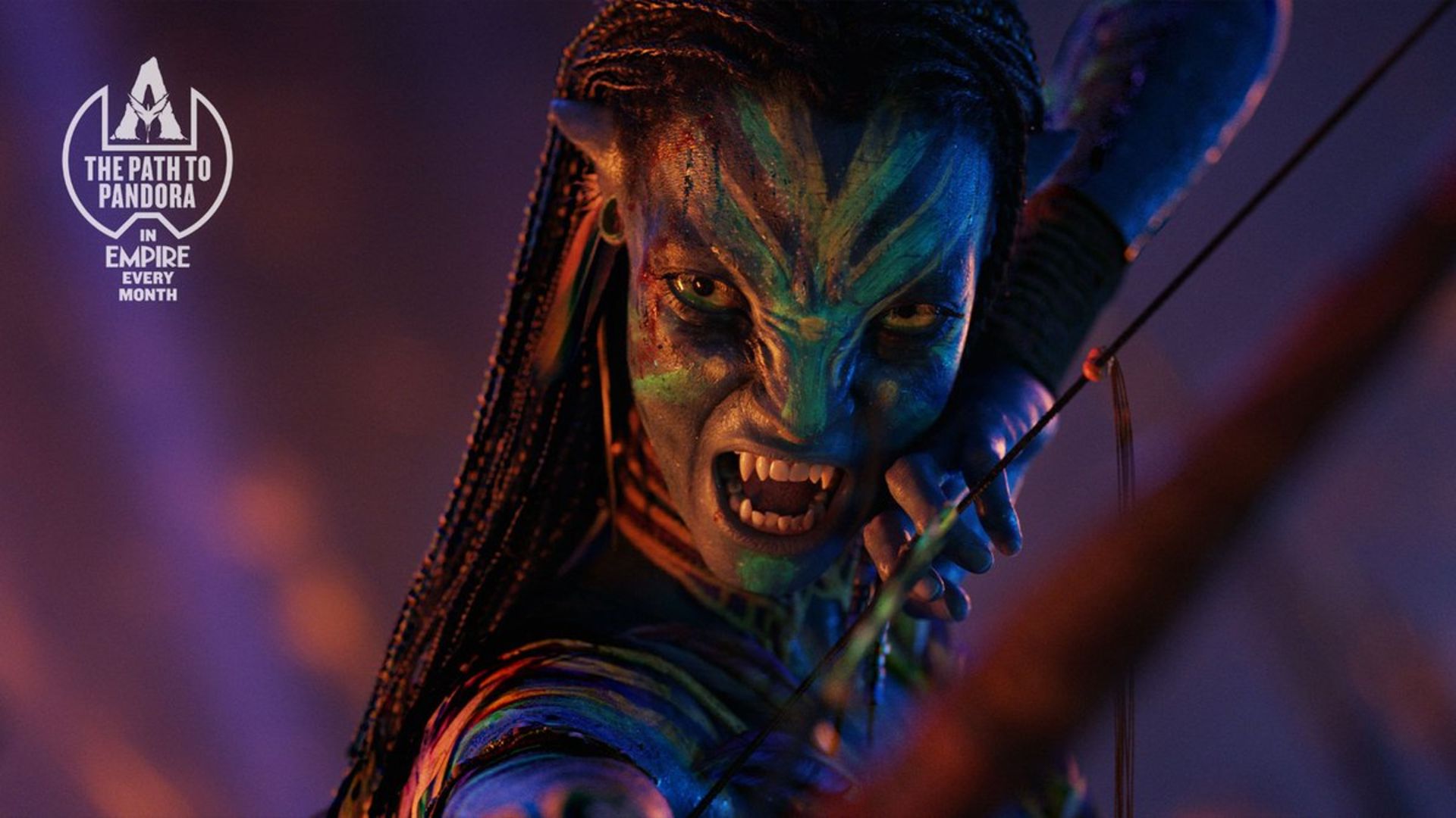 نیتیری در فیلم Avatar: Fire and Ash آماده مبارزه می‌شود