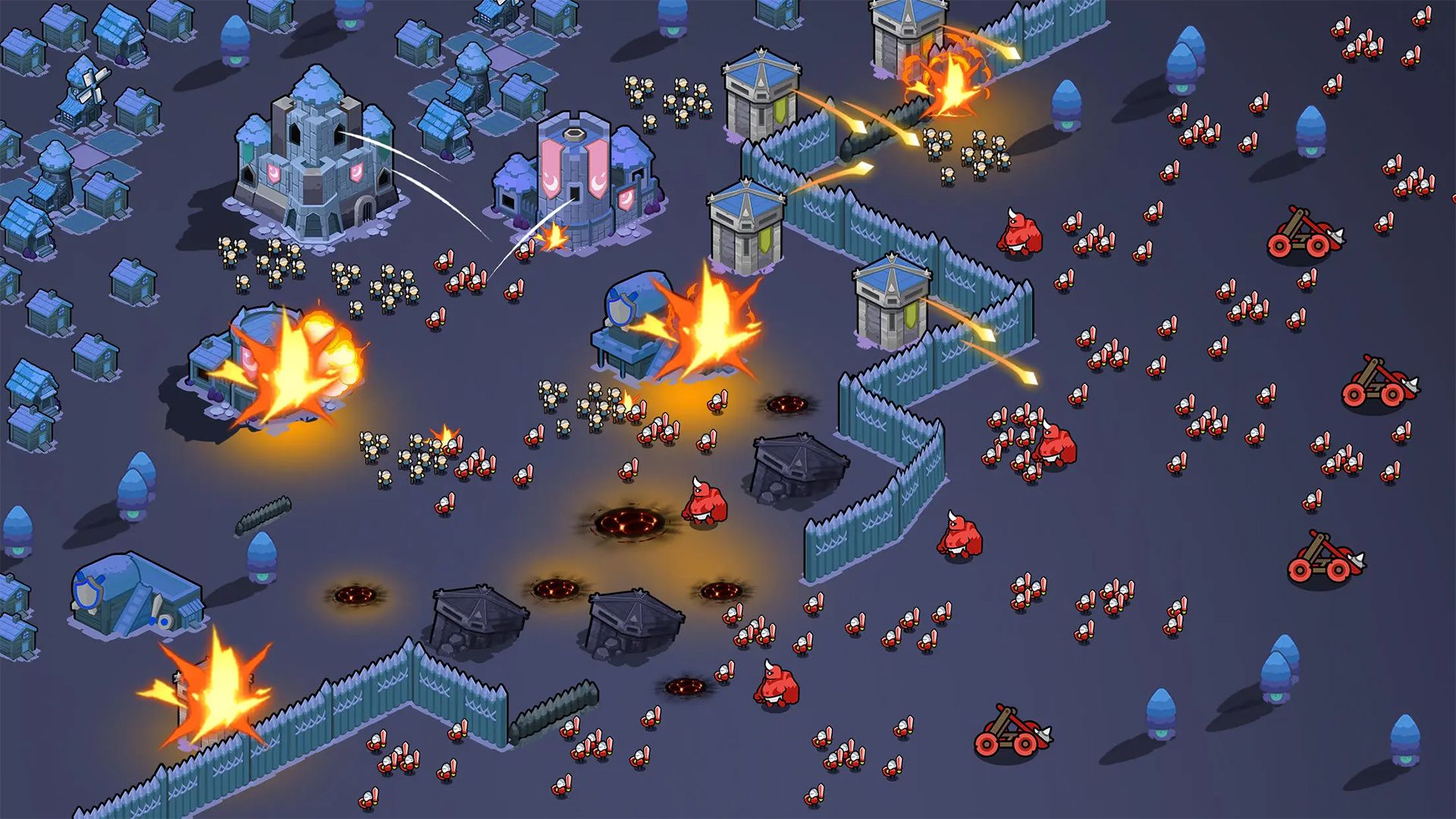 بازی موبایل Nightfall: Kingdom Frontier TD