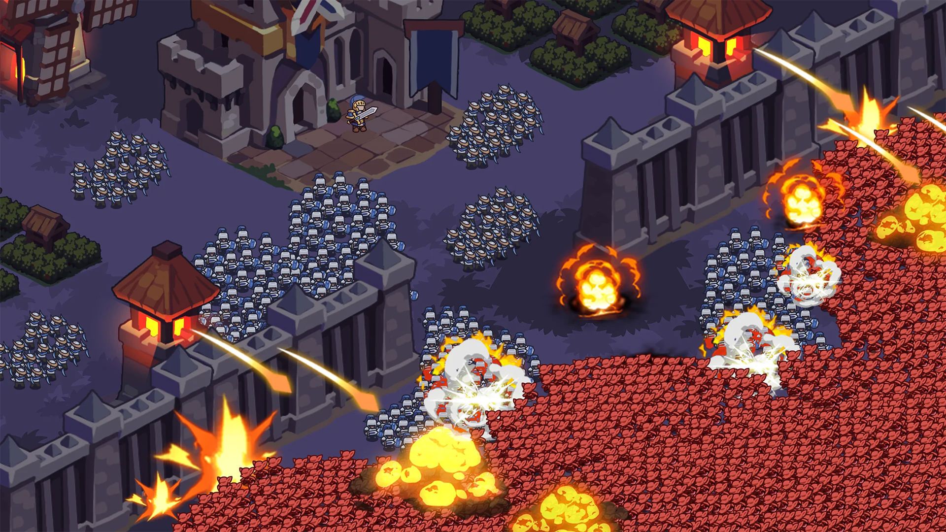 بازی موبایل Nighty Knight: Frontier War TD