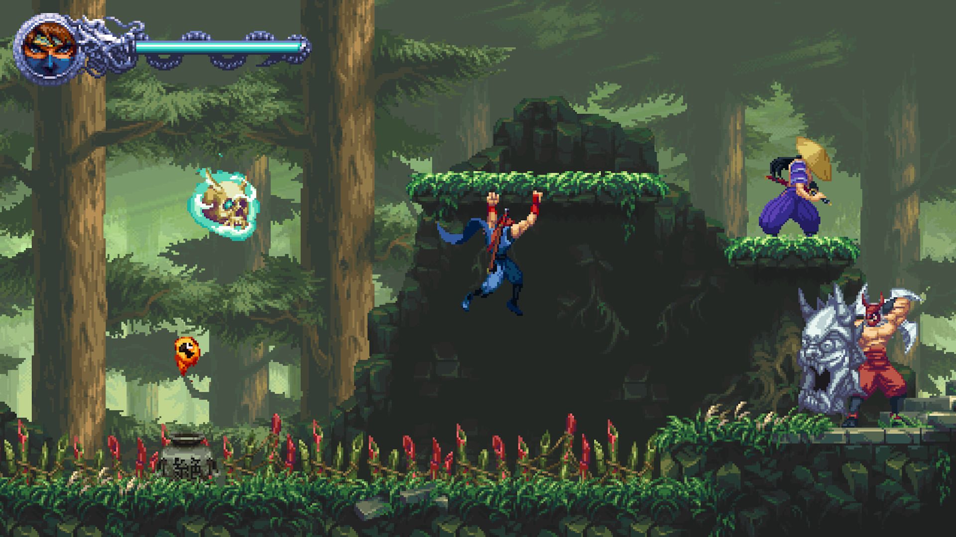گیم‌پلی بازی Ninja Gaiden: Ragebound