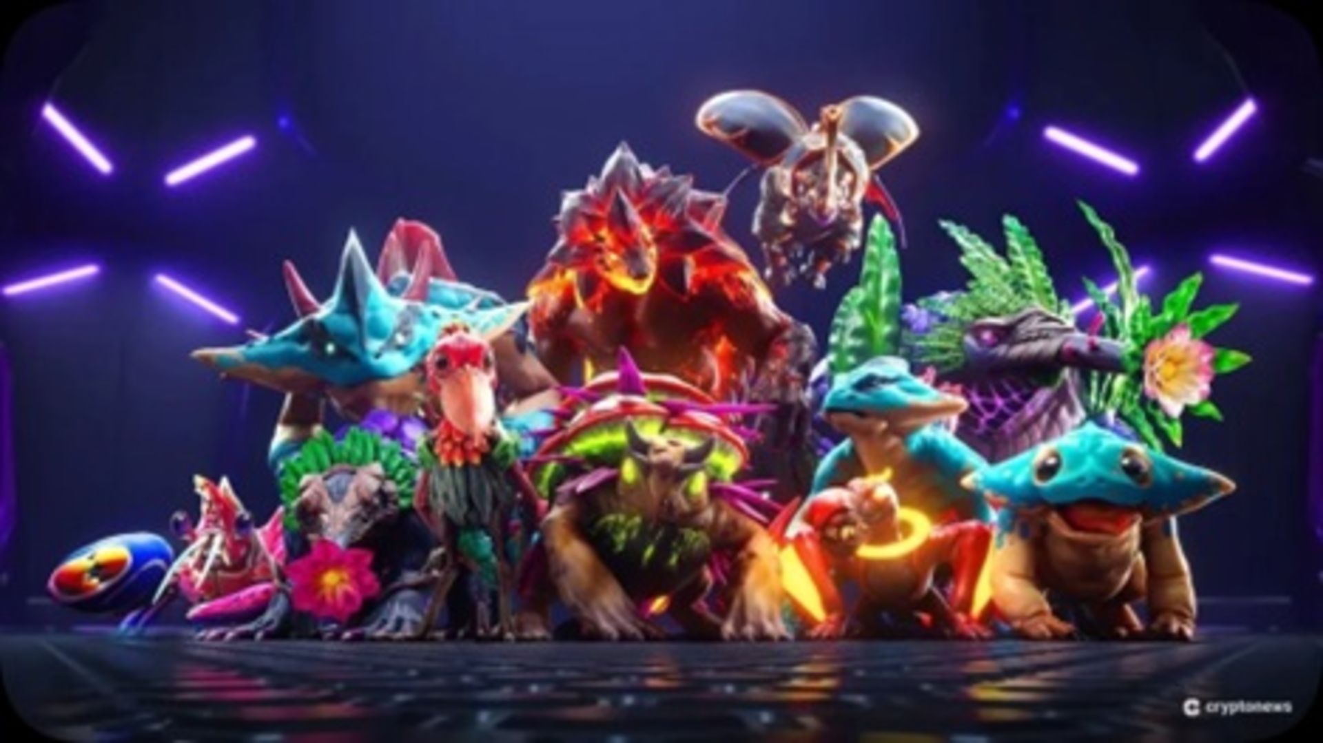 کاراکترهای بازی در رپورتاژ نیپوتو