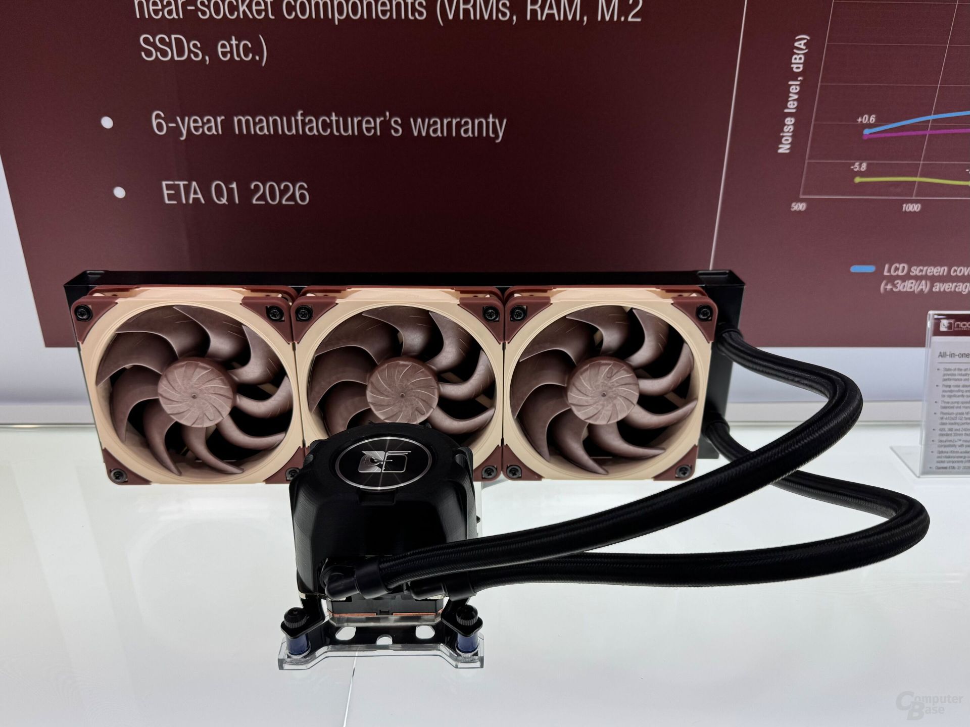 اولین خنک‌کننده مایع AIO شرکت Noctua