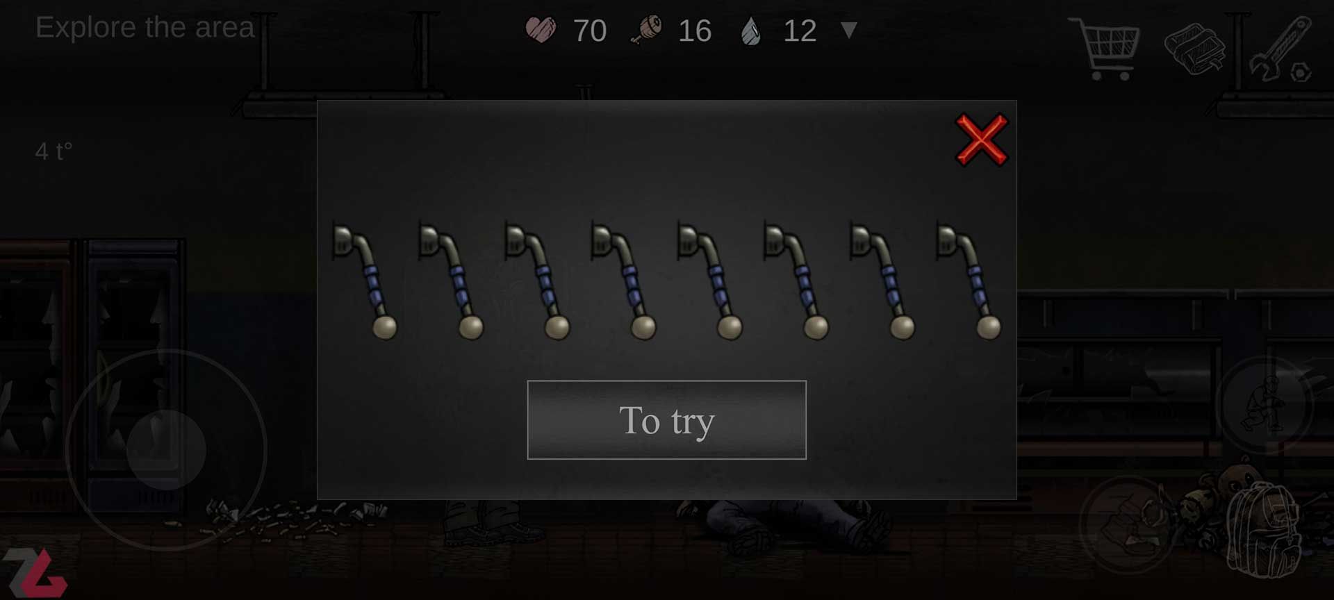 معمای بازی موبایل Nuclear Day