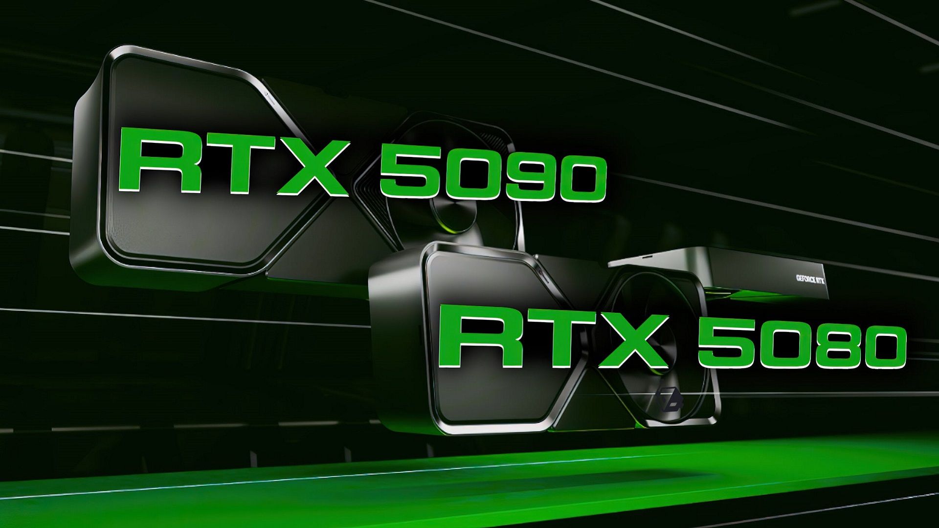 نماد کارت های گرافیک RTX 5080 و RTX 5090 