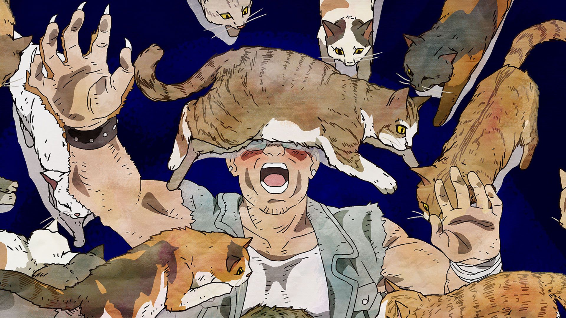 انیمه Nyaight of the Living Cat