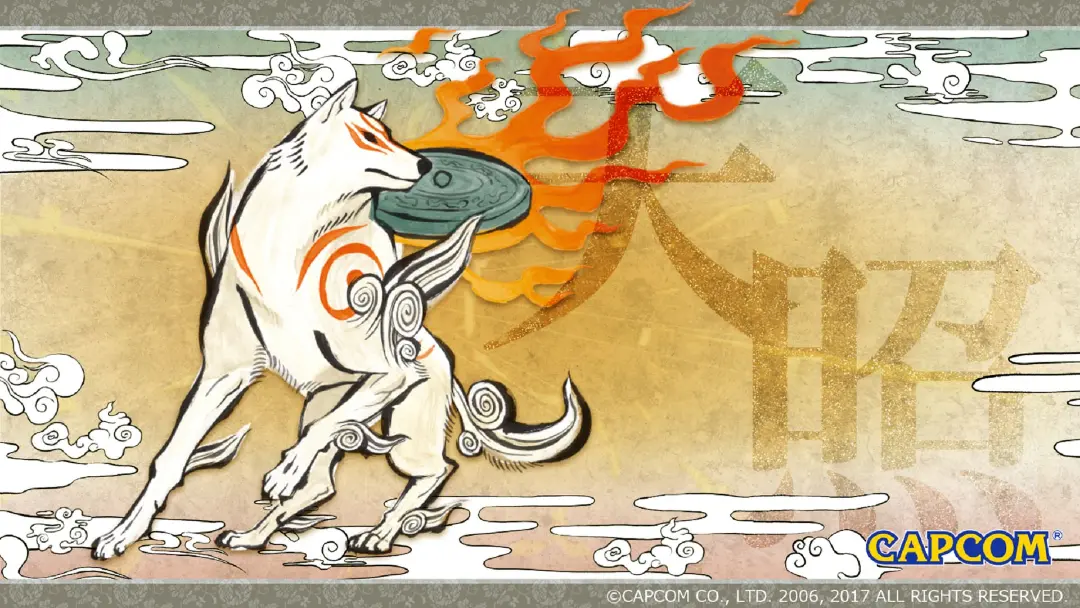 آماتراسو در بازی Okami
