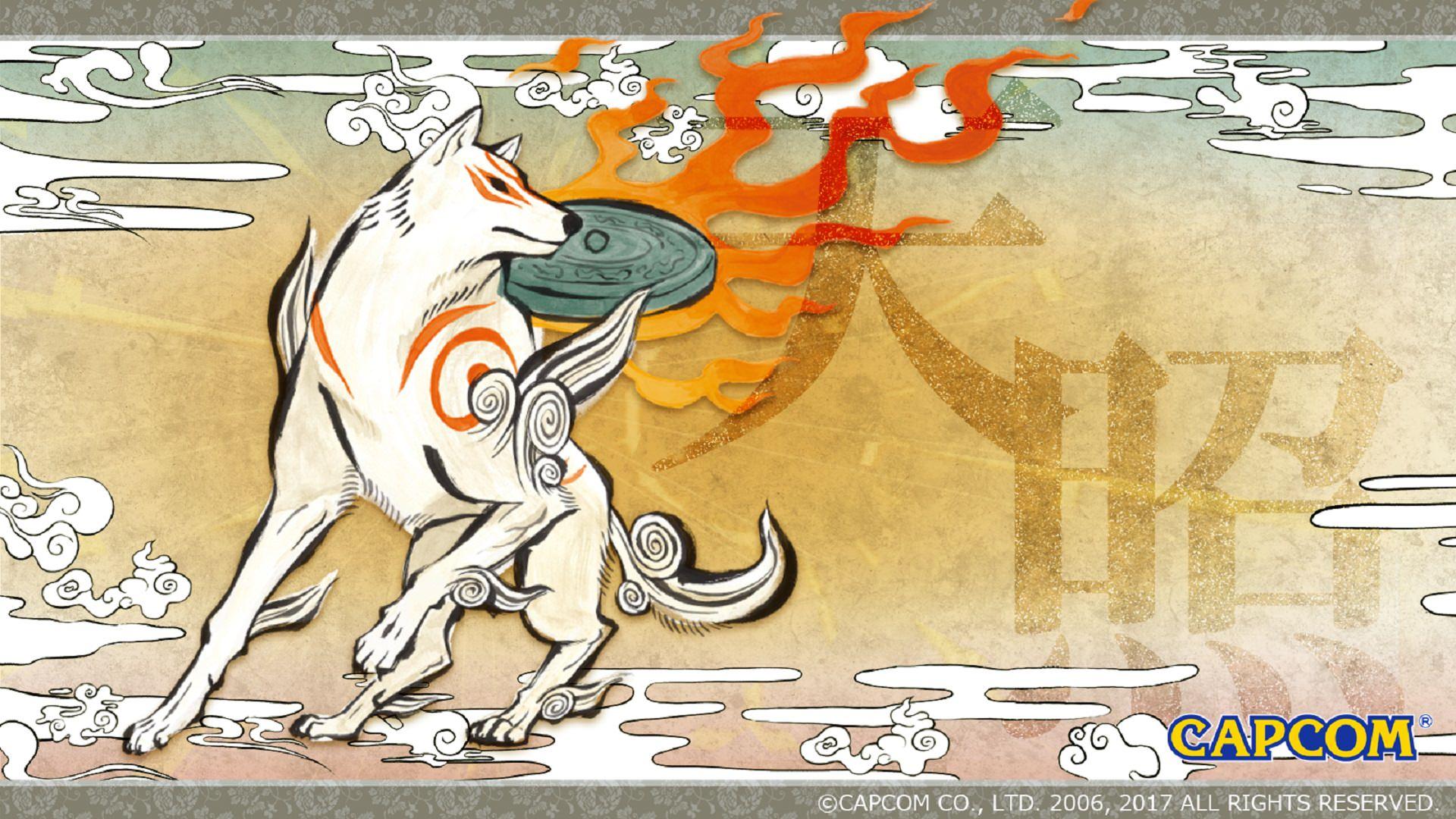 آماتراسو در بازی Okami