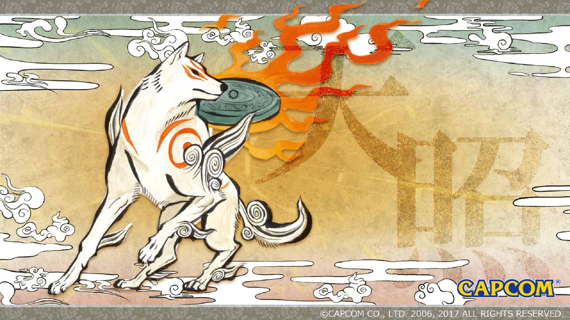 آماتراسو در بازی Okami