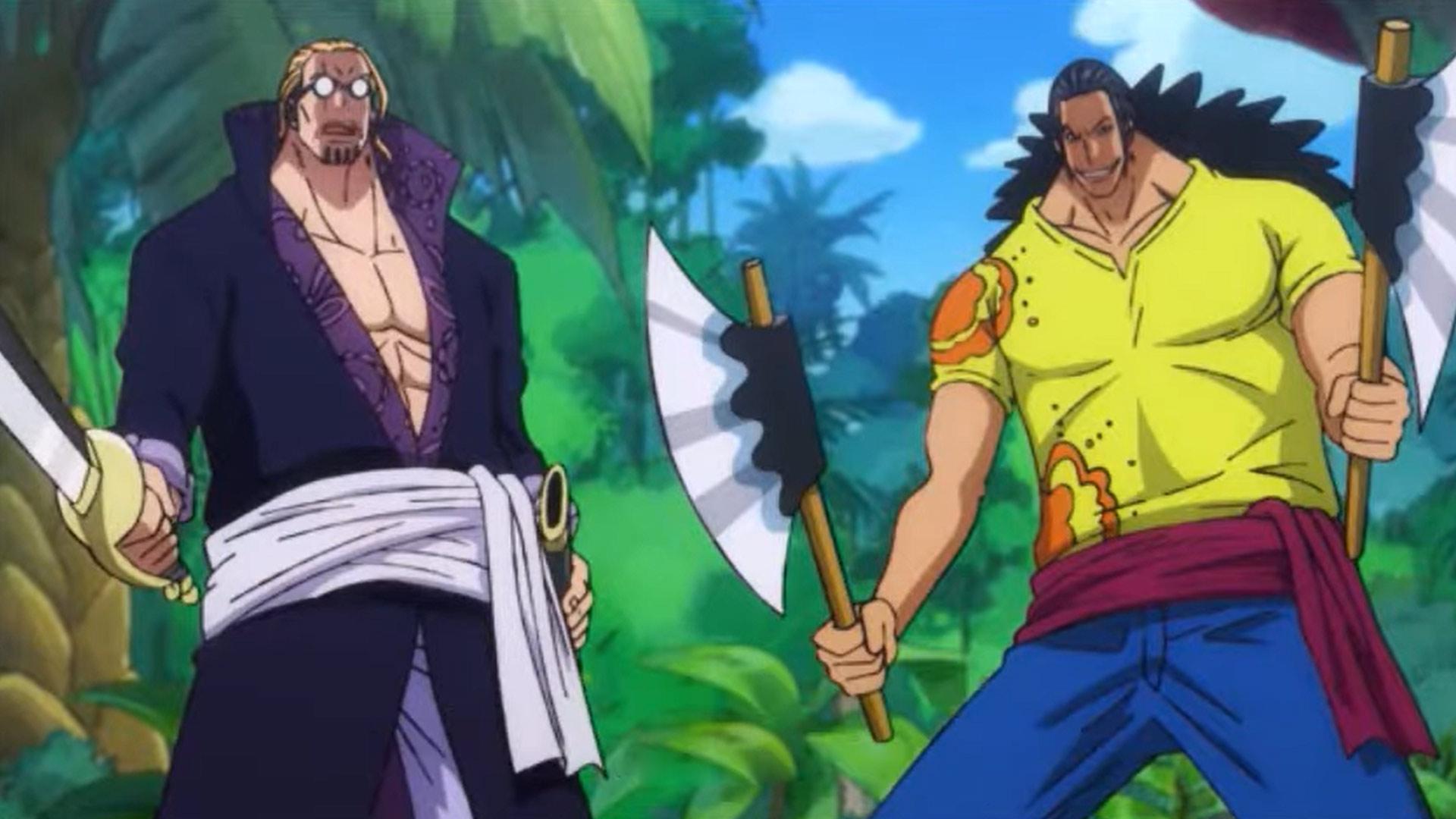 اسکوبر در انیمه one piece