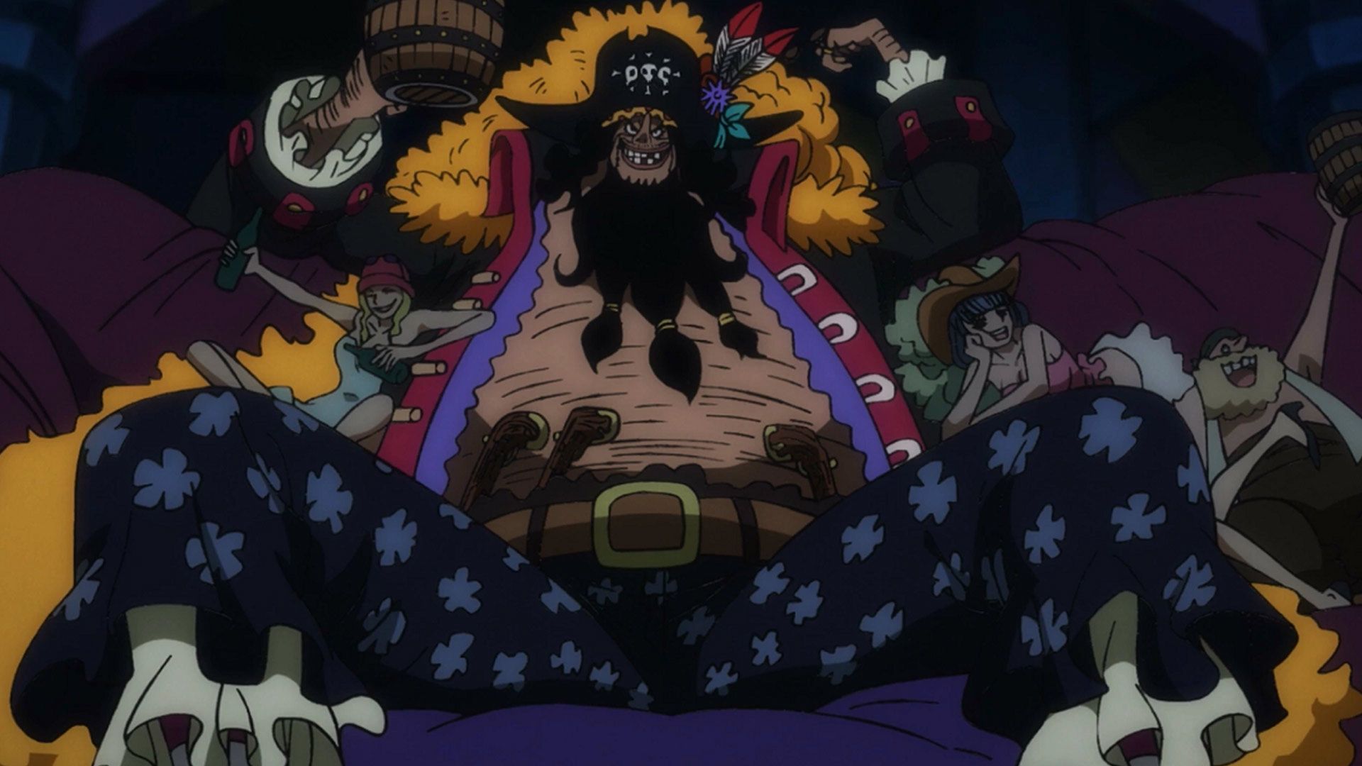 مارشال دی تیچ در انیمه one piece