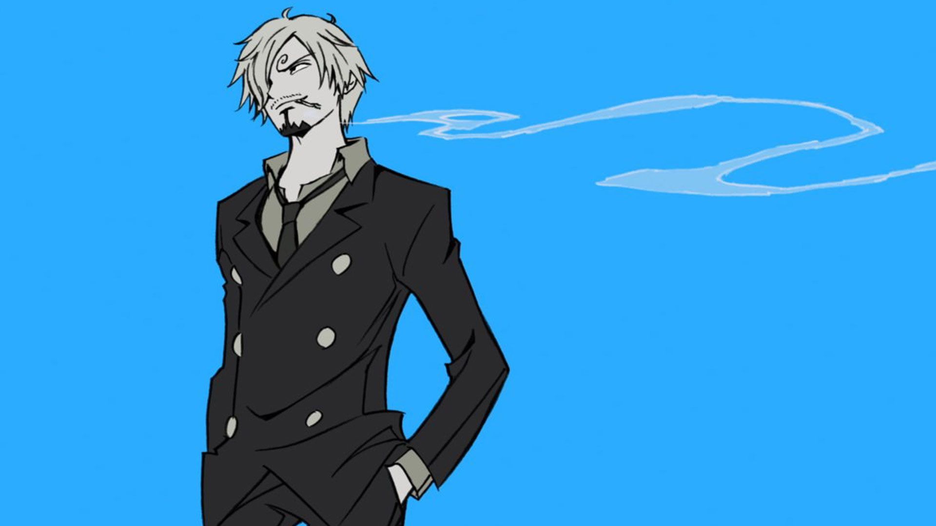سانجی در انیمه one piece