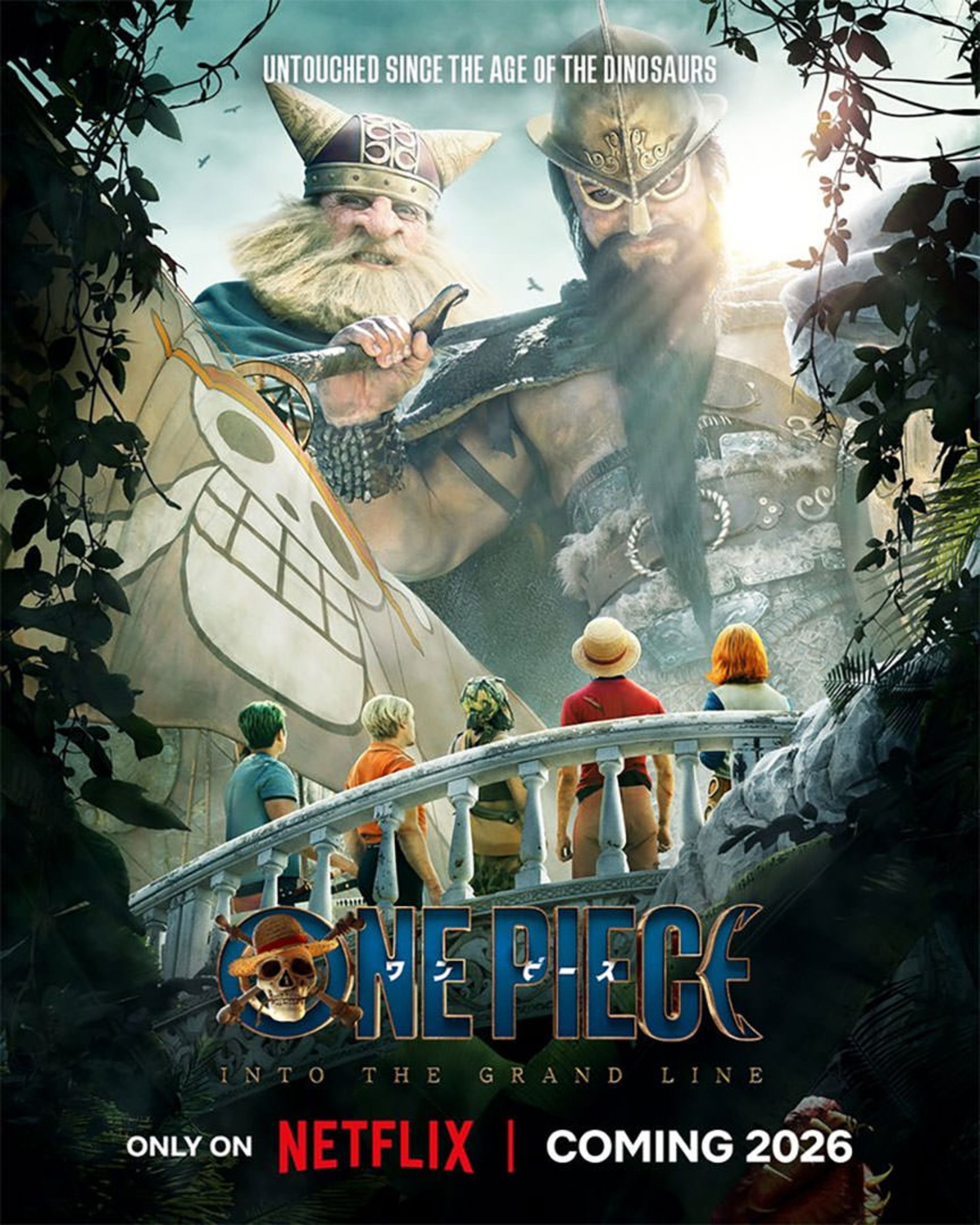 پوستر فصل دوم سریال One Piece از لیتل گاردن و غول‌ها