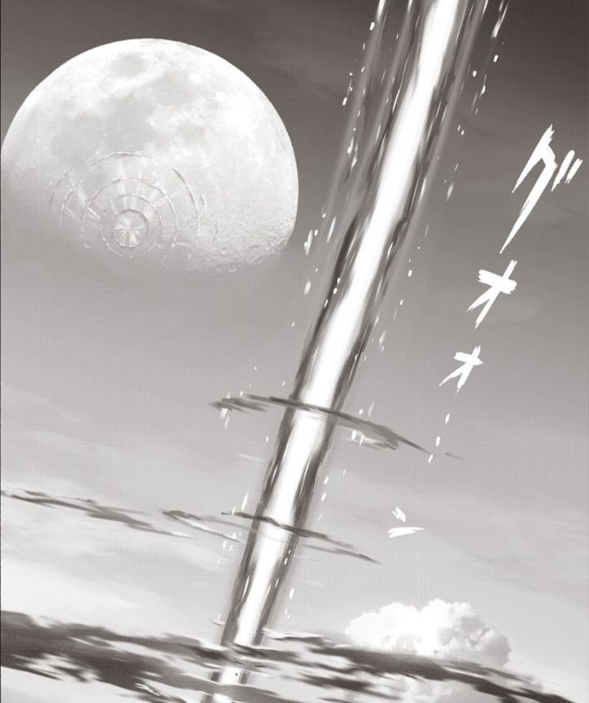 ماه در مانگا One Punch Man