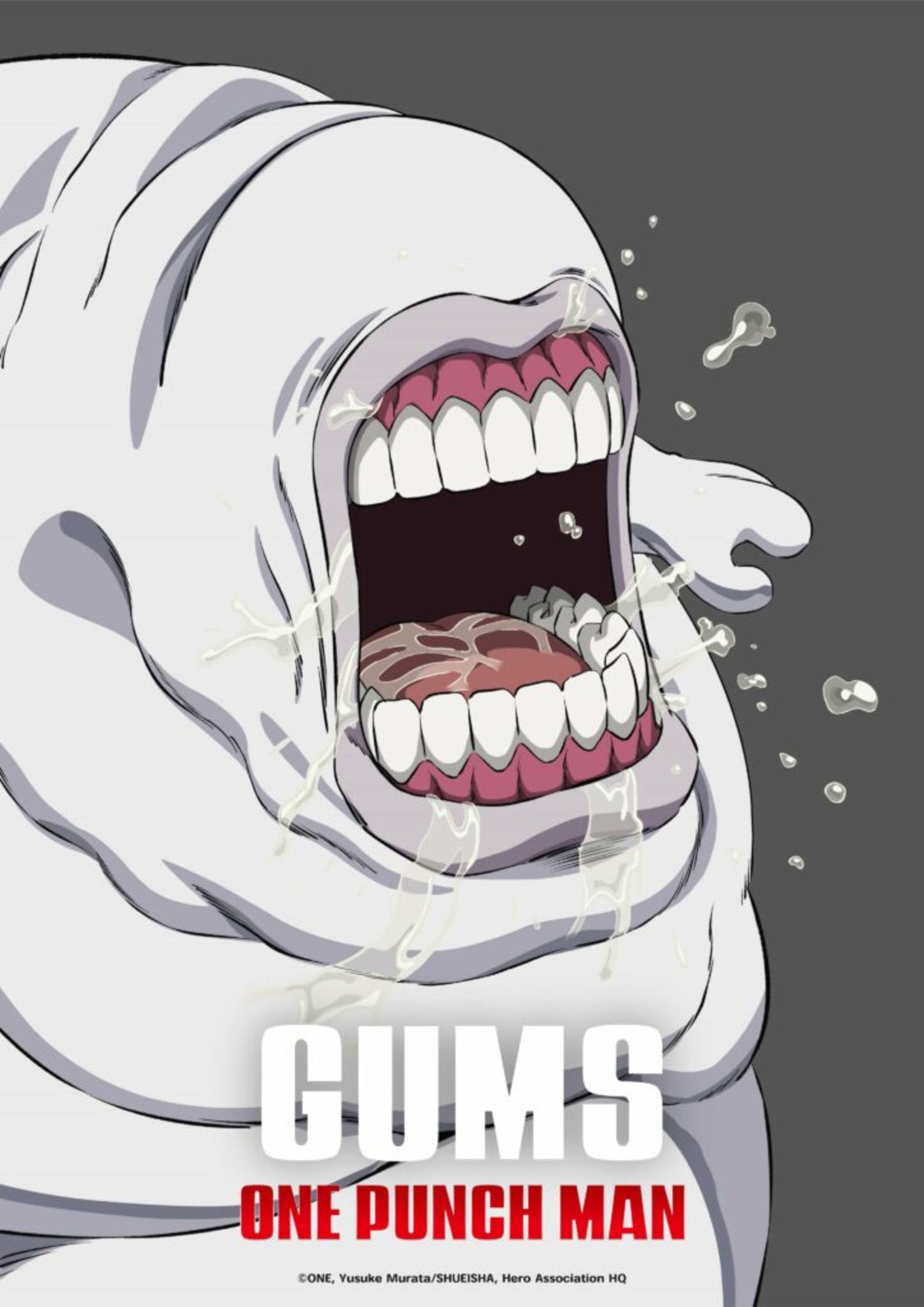 پوستر آدامس شیطانی در فصل سوم انیمه One Punch Man