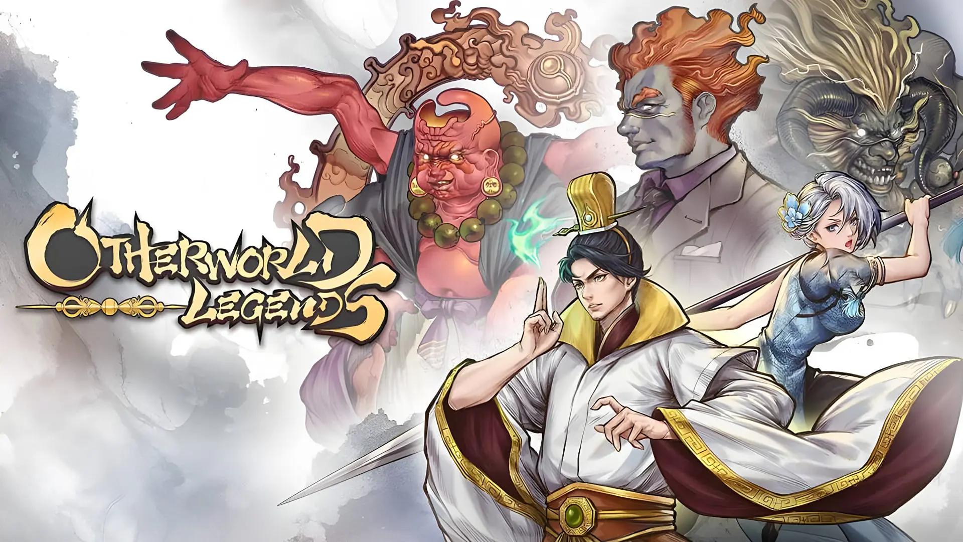 شخصیت‌های هنری بازی روگ‌لایک Otherworld Legends (Otherworld Legends) در قاب هنری