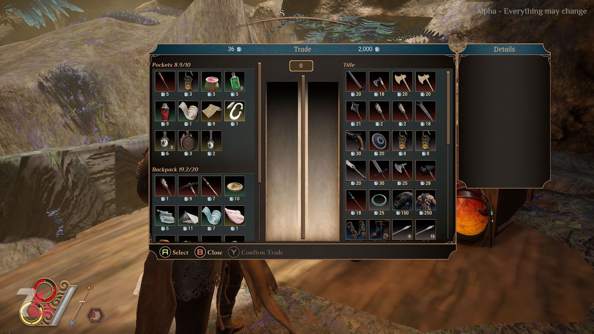 داد و ستد در بازی Outward 2