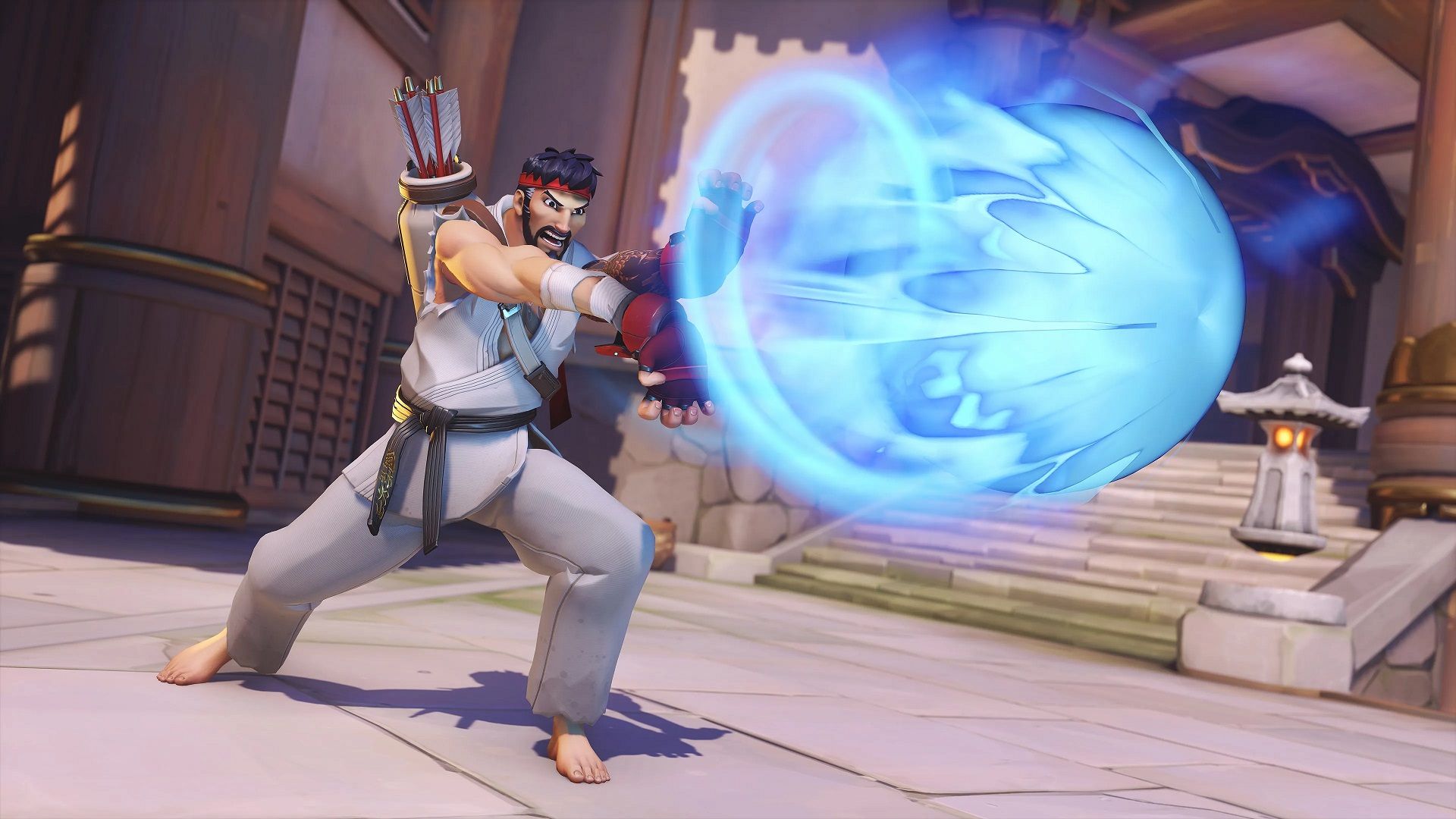 پوسته ریو از مجموعه استریت فایتر در بازی Overwatch 2