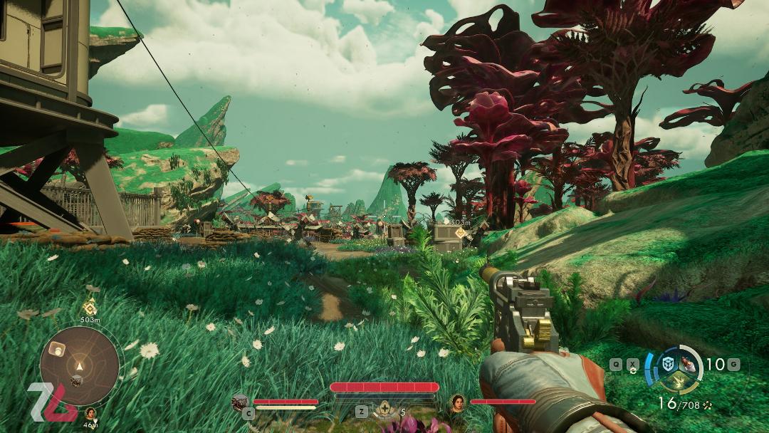 جهان سرسبز و زیبا در The Outer Worlds 2