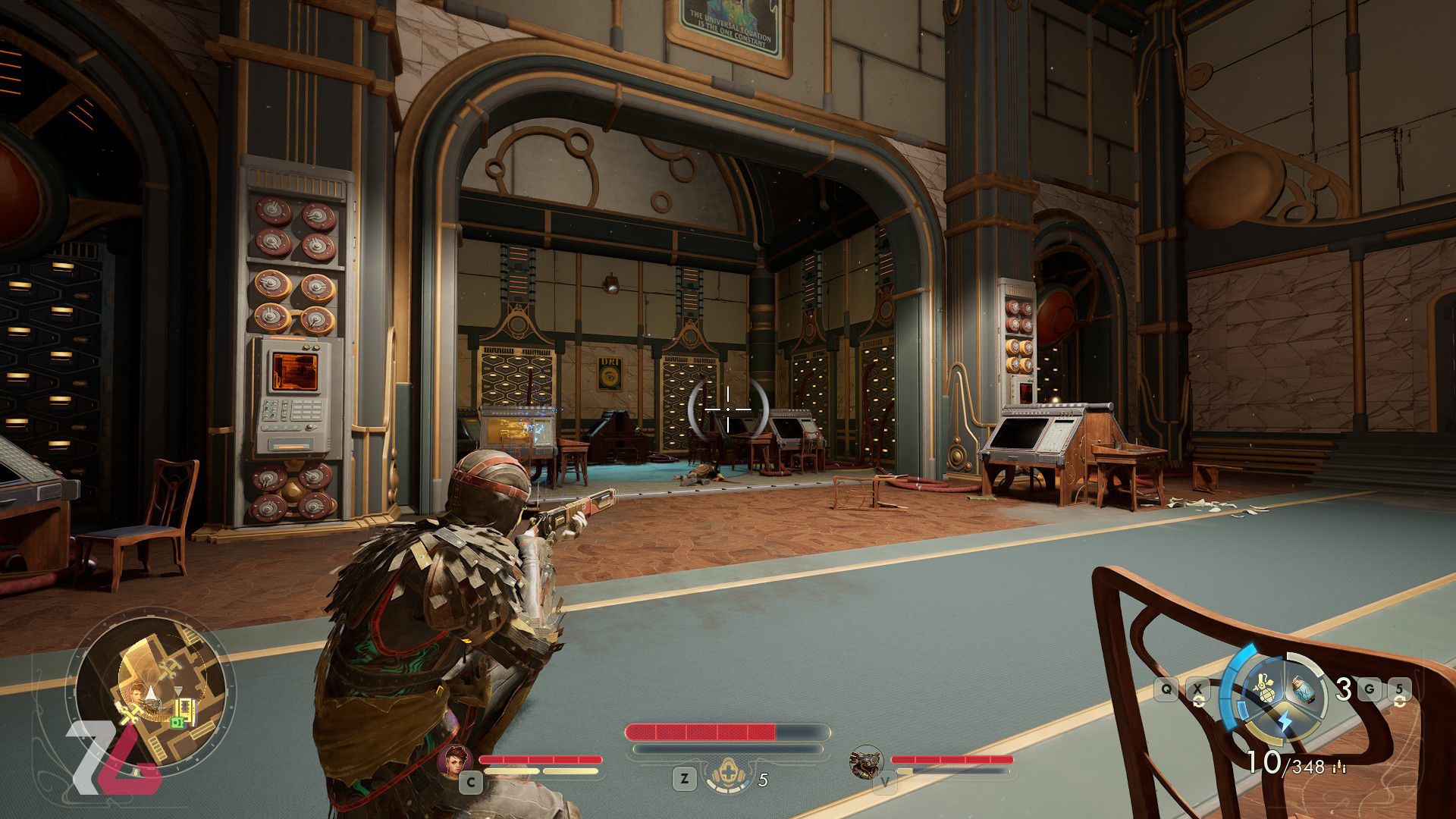 دوربین سوم‌شخص در بازی The Outer Worlds 2