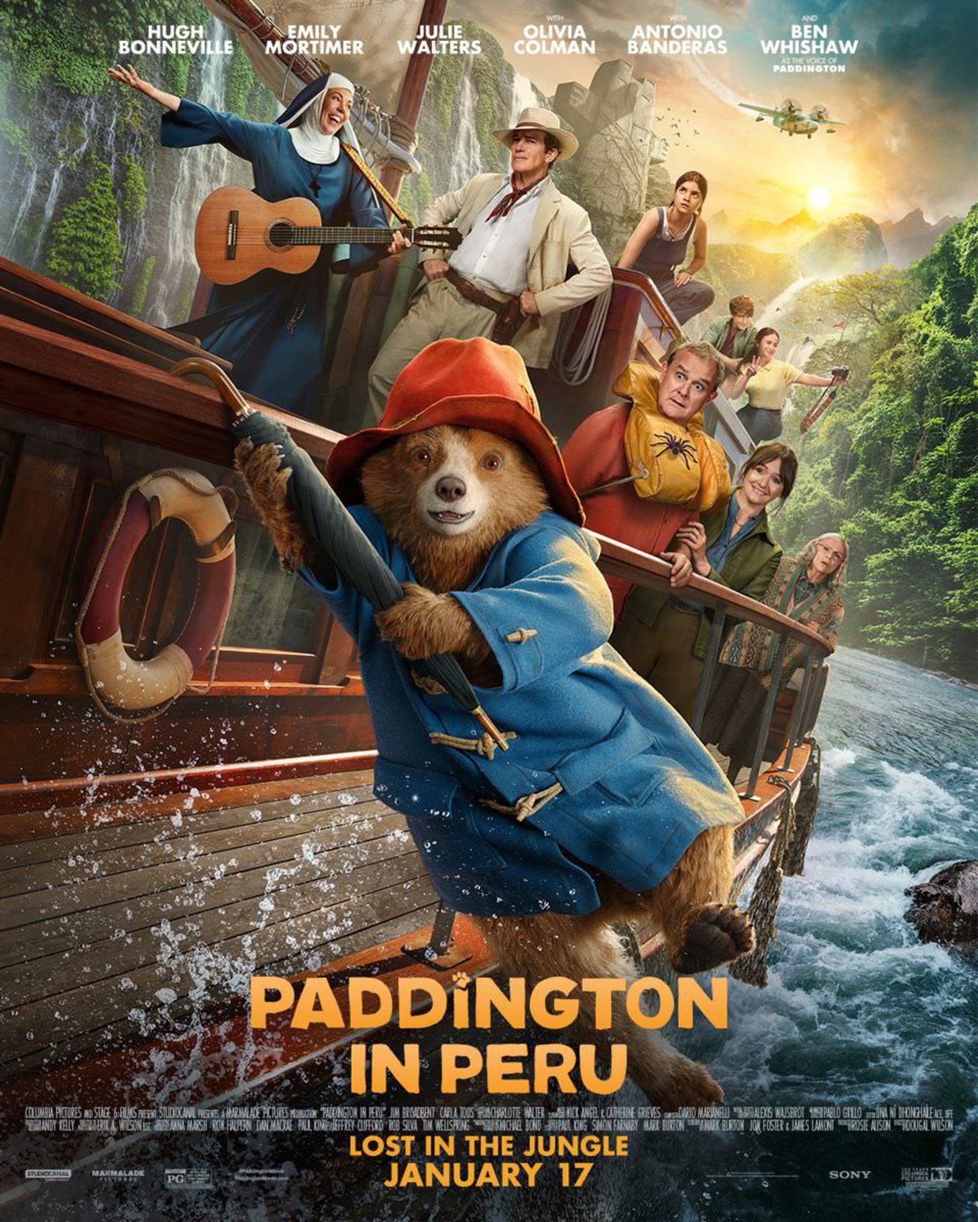 پوستر جدید فیلم Paddington in Peru