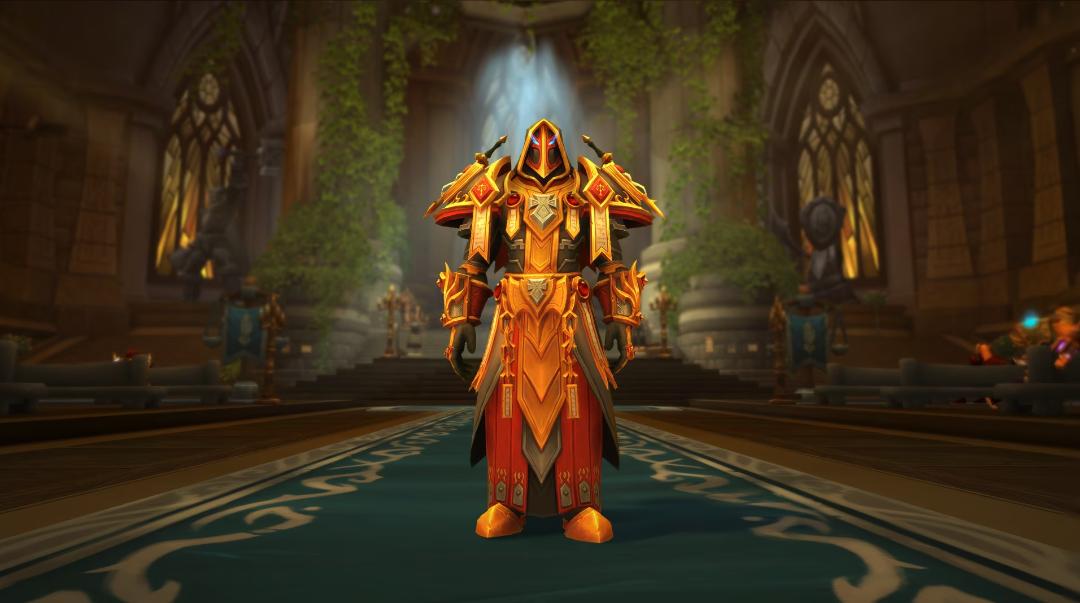 زره پالادین در بازی World of Warcraft