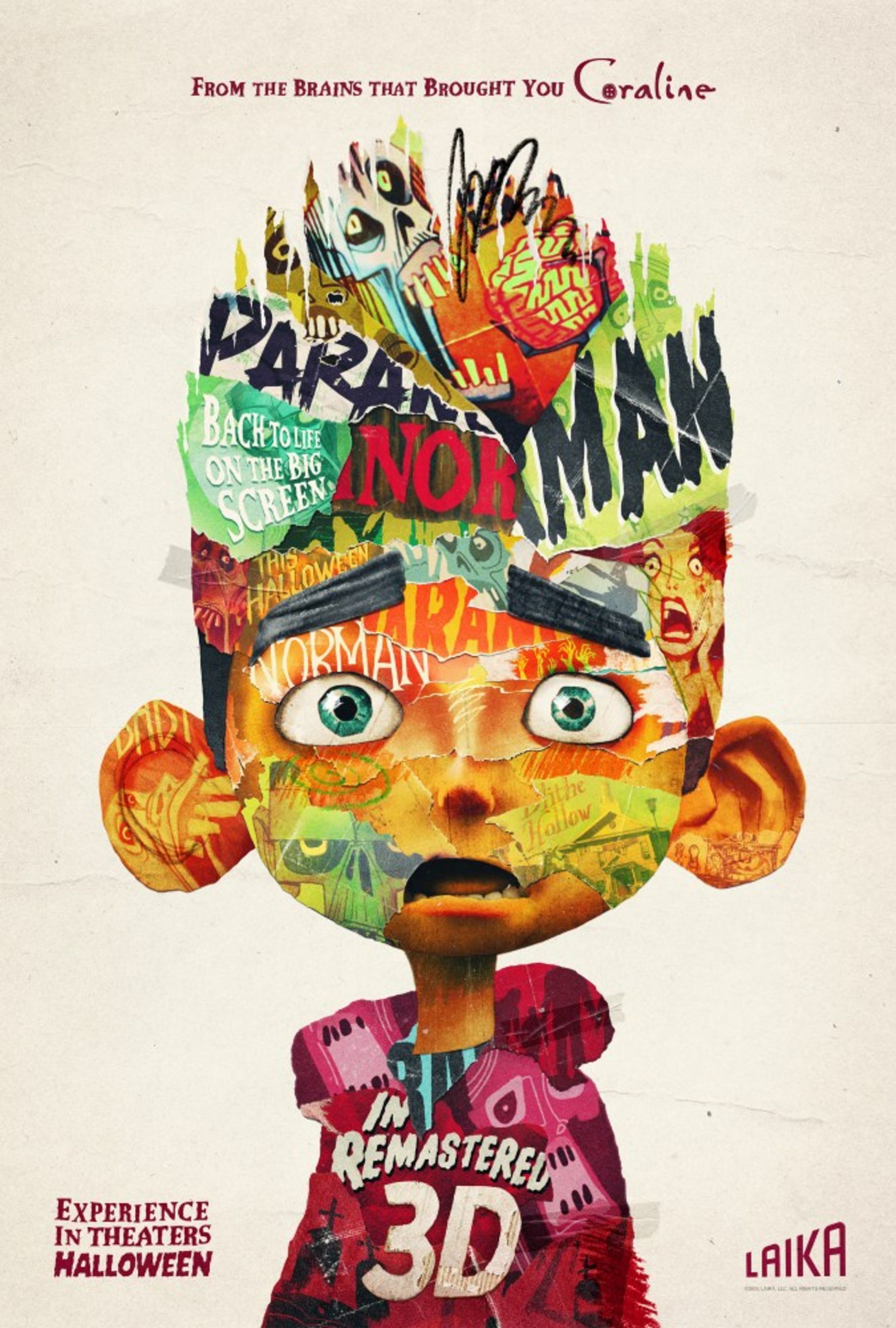 پوستر ریمستر انیمیشن ParaNorman