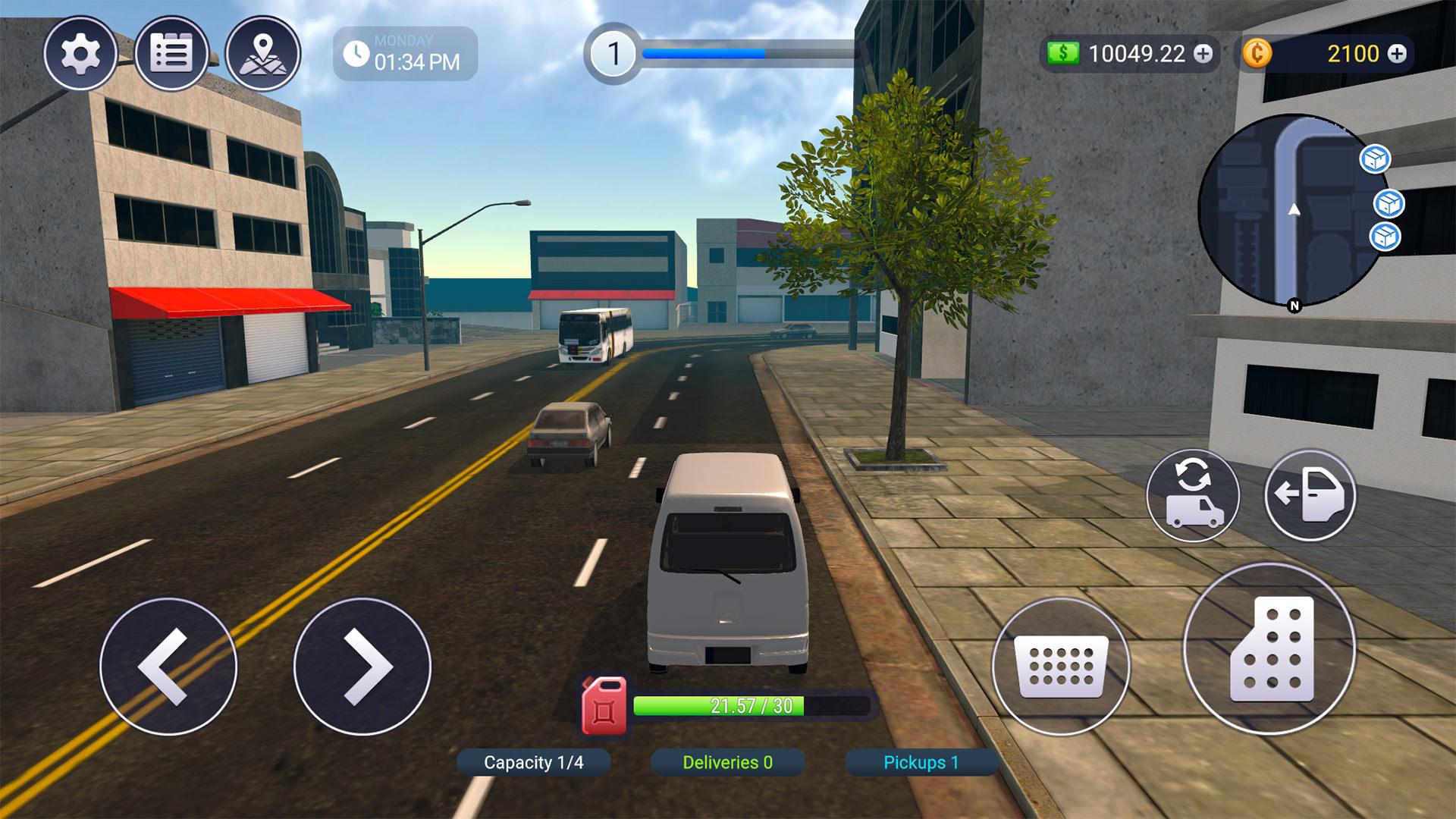 بازی موبایل Parcel Delivery Simulator