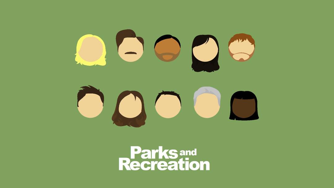 شخصیت‌های اصلی سریال parks and recreation به صورت انیمیشن
