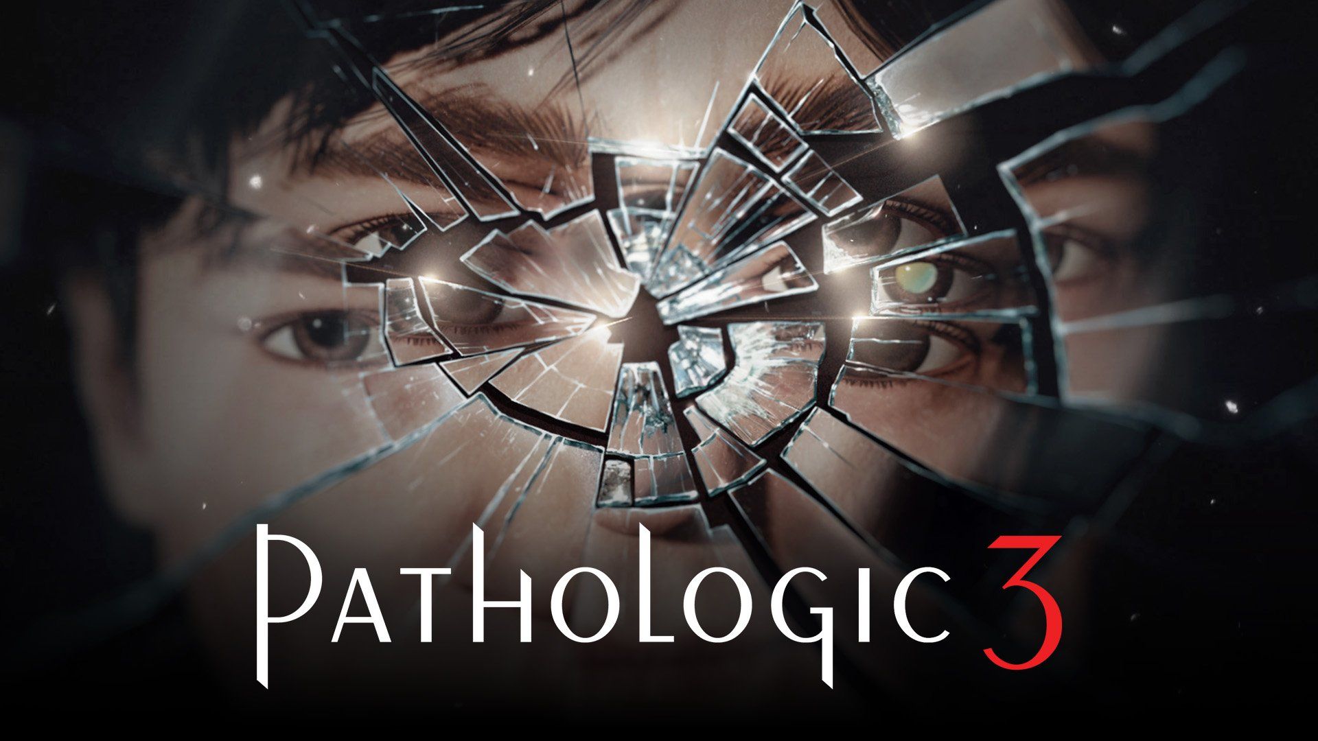 انعکاس صورت یک انسان در آینده شکسته در پوستر بازی Pathologic 3