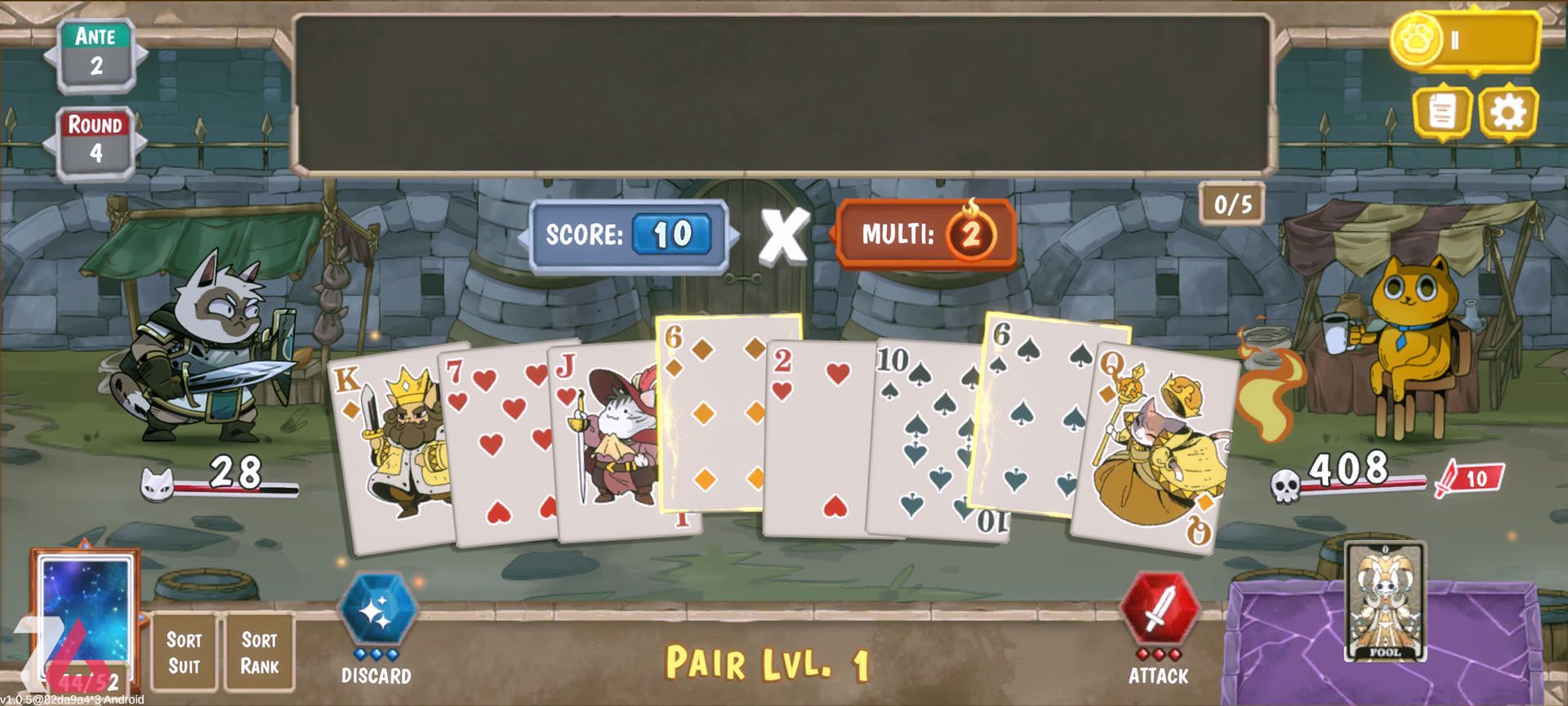 بازی موبایل Pawker