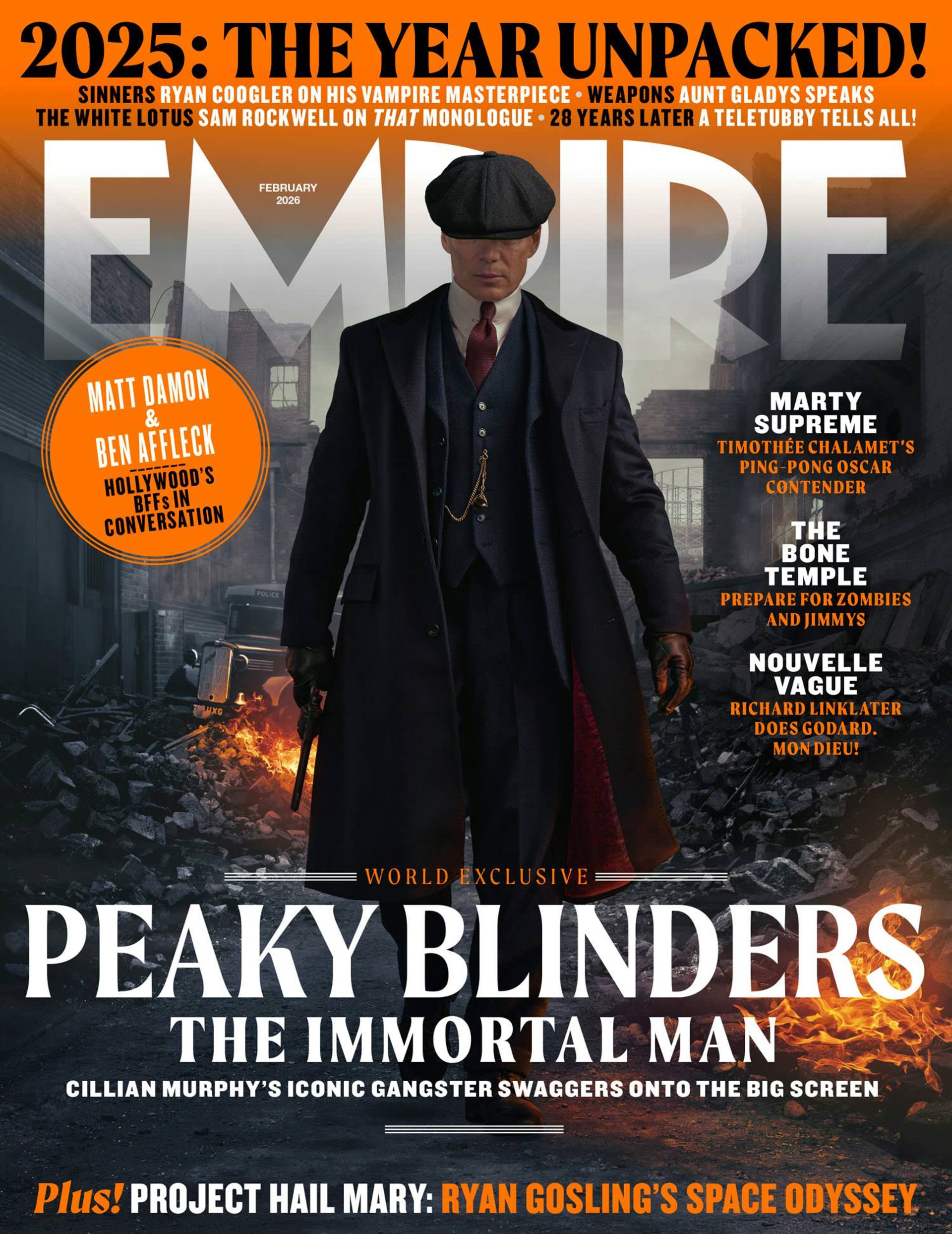 کاور شماره اول امپایر برای فیلم Peaky Blinders: The Immortal Man 