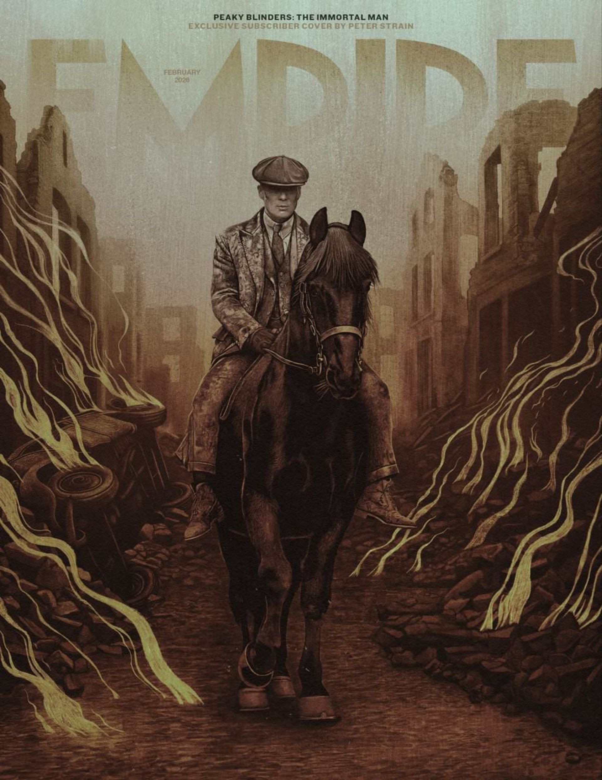 کاور شماره دوم امپایر برای فیلم Peaky Blinders: The Immortal Man 