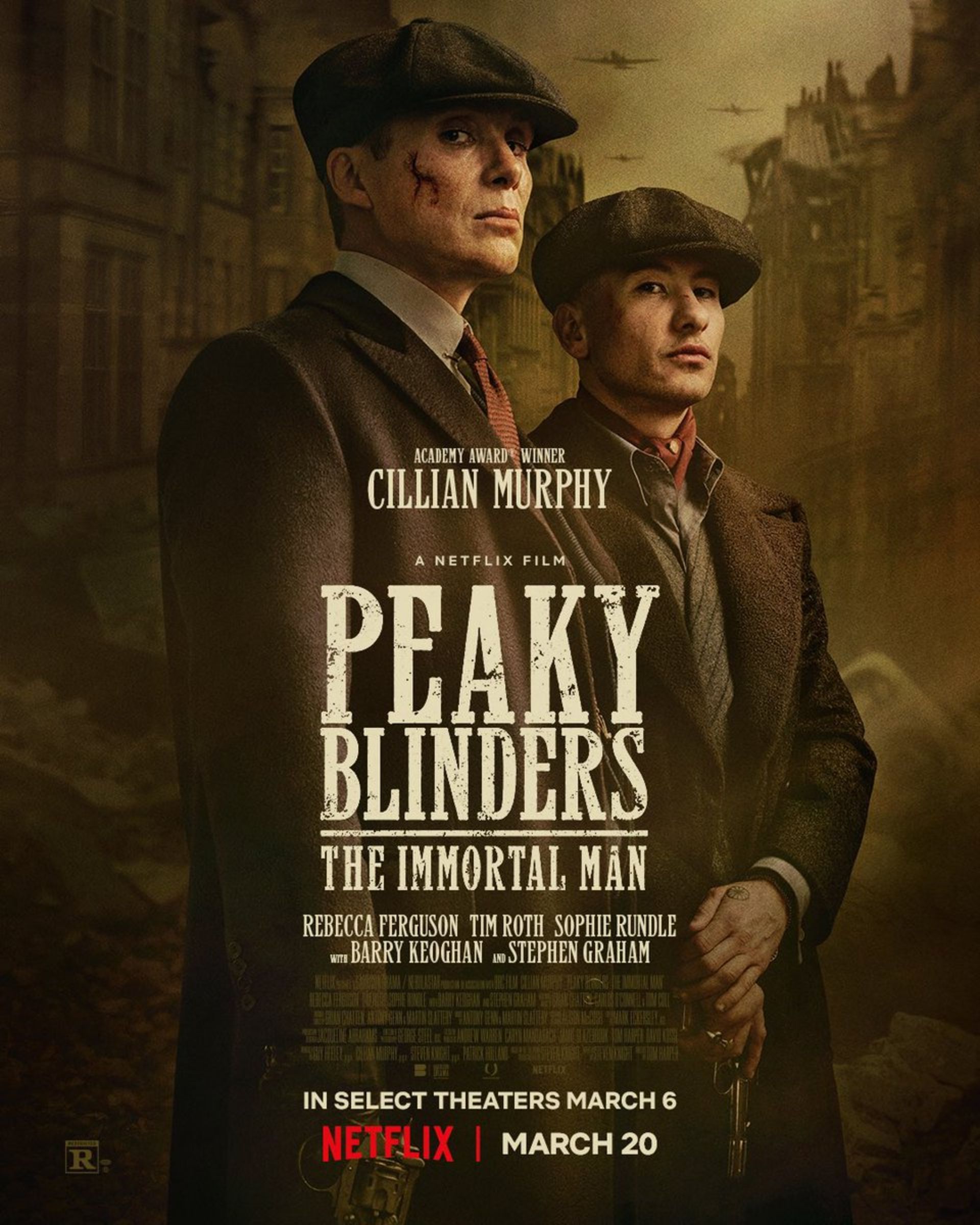 پوستر جدید فیلم Peaky Blinders: The Immortal Man