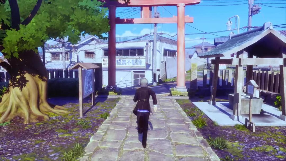 دویدن یکی از شخصیت‌ها در بازی Persona 4 Revival