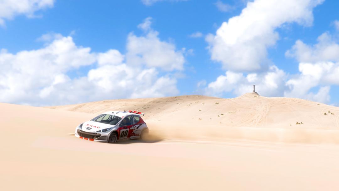 بیابان‌نوردی پژو (Peugeot) در بازی Forza Horizon 5