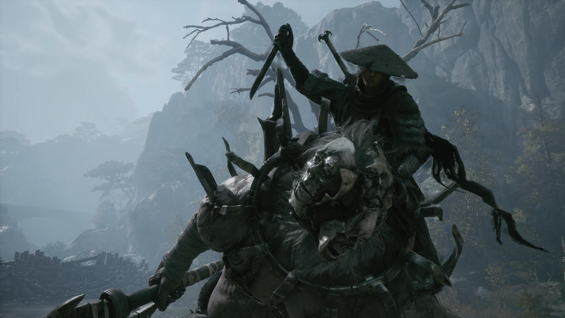 تلاش برای کشتن یک غول در بازی Phantom Blade Zero 