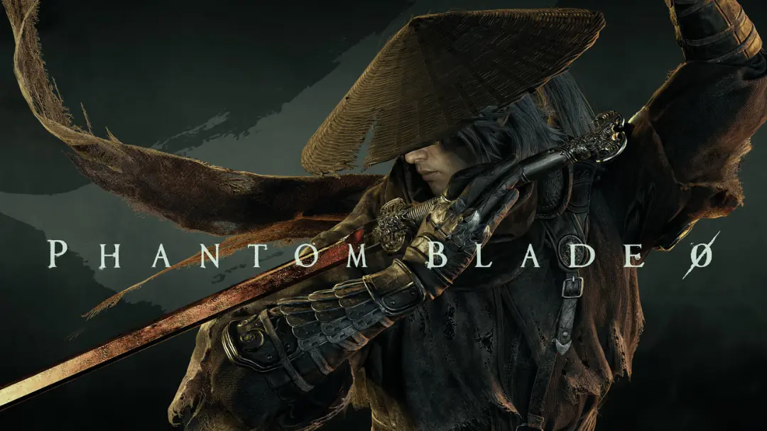 شخصیت اصلی بازی فانتوم بلید (Phantom Blade Zero) با کلاه حصیری و شمشیر