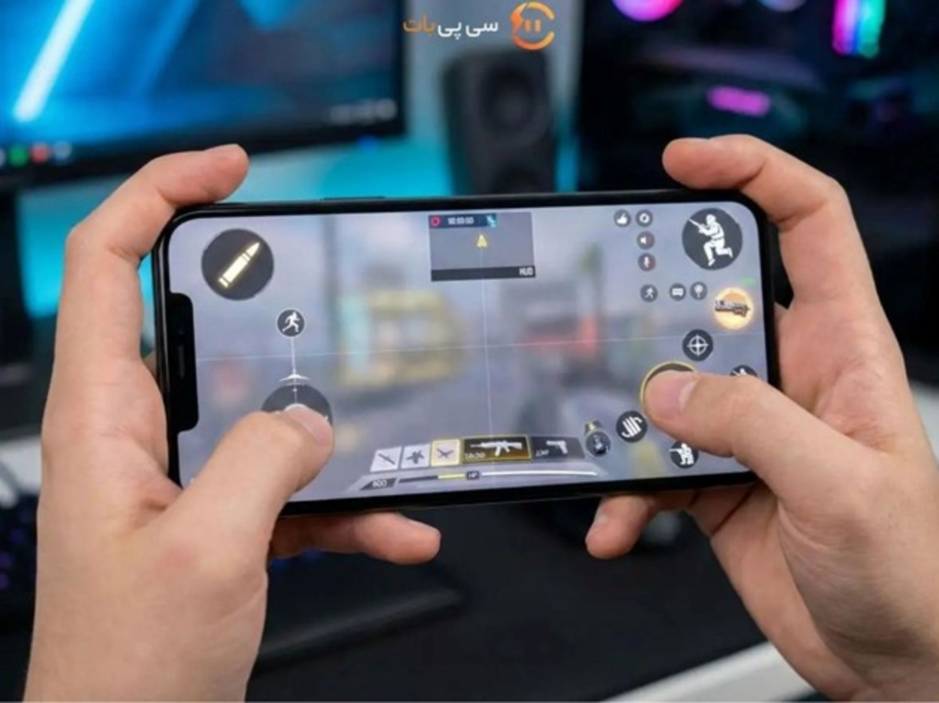 چیدمان چند انگشتی در کالاف موبایل