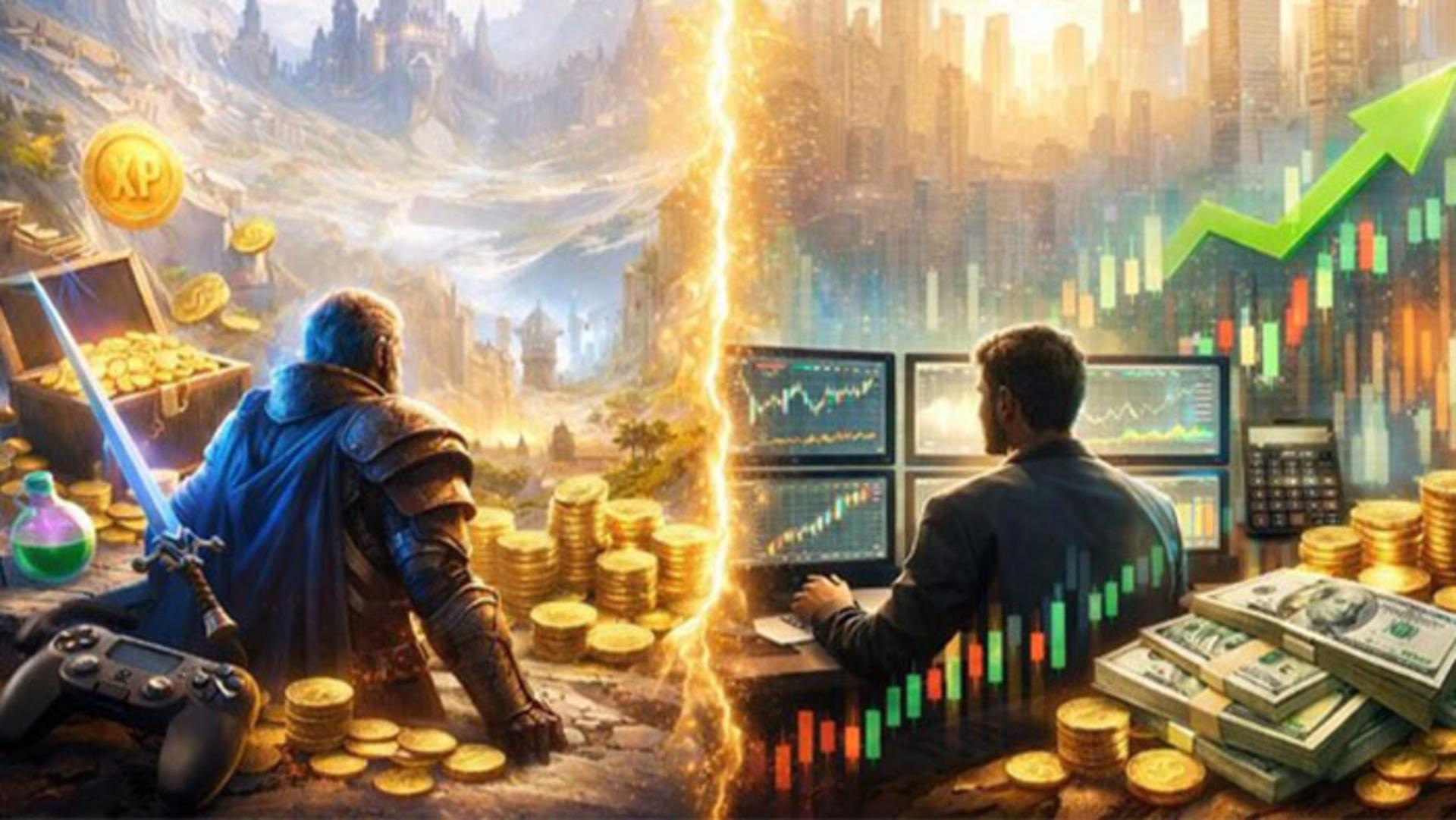 از فارم کردن در بازی تا درآمد دلاری: آیا بازارهای مالی هم مثل بازی هستند؟